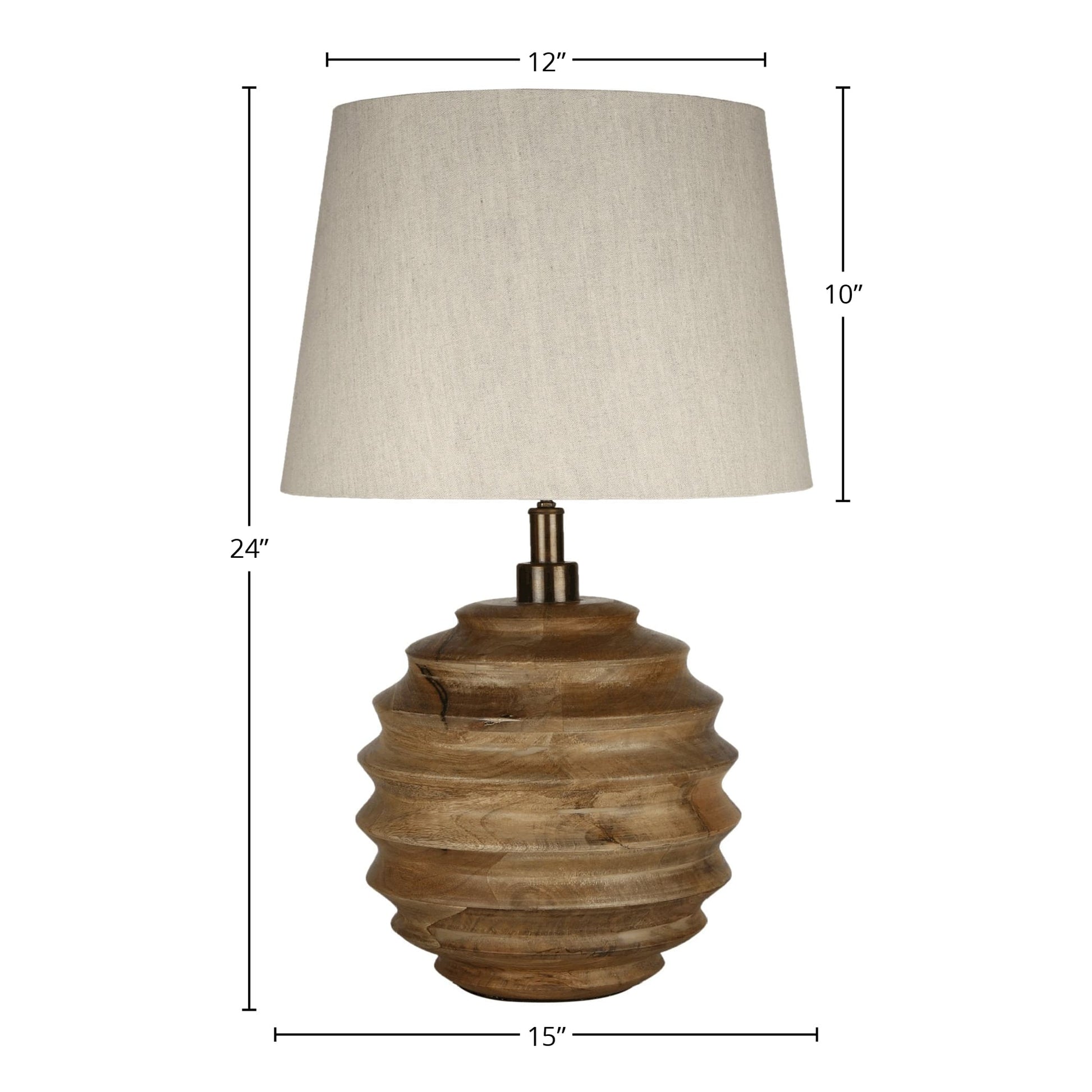 Skye Natural Lamp - Central Designs