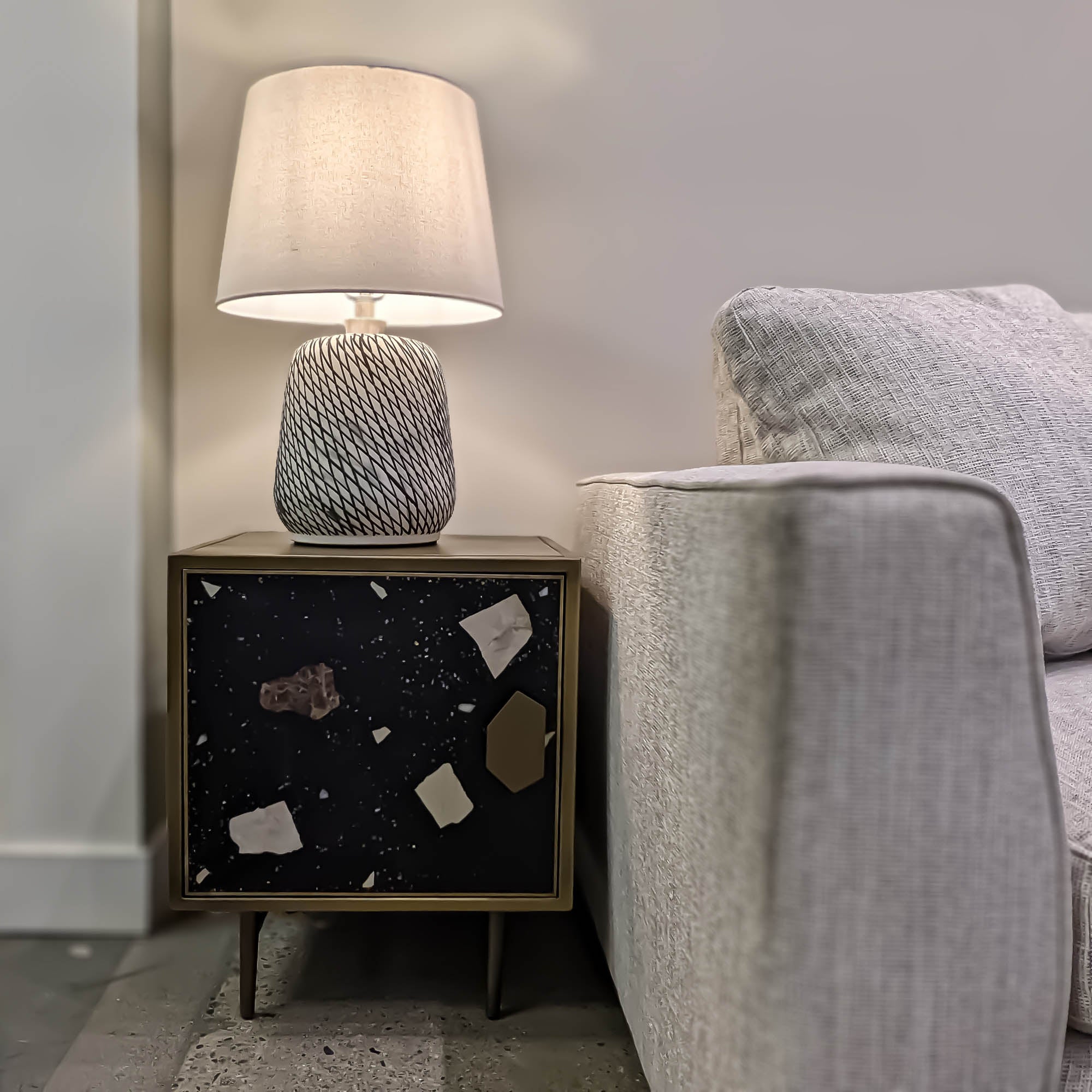 Skye Swirl Lamp - Central Designs