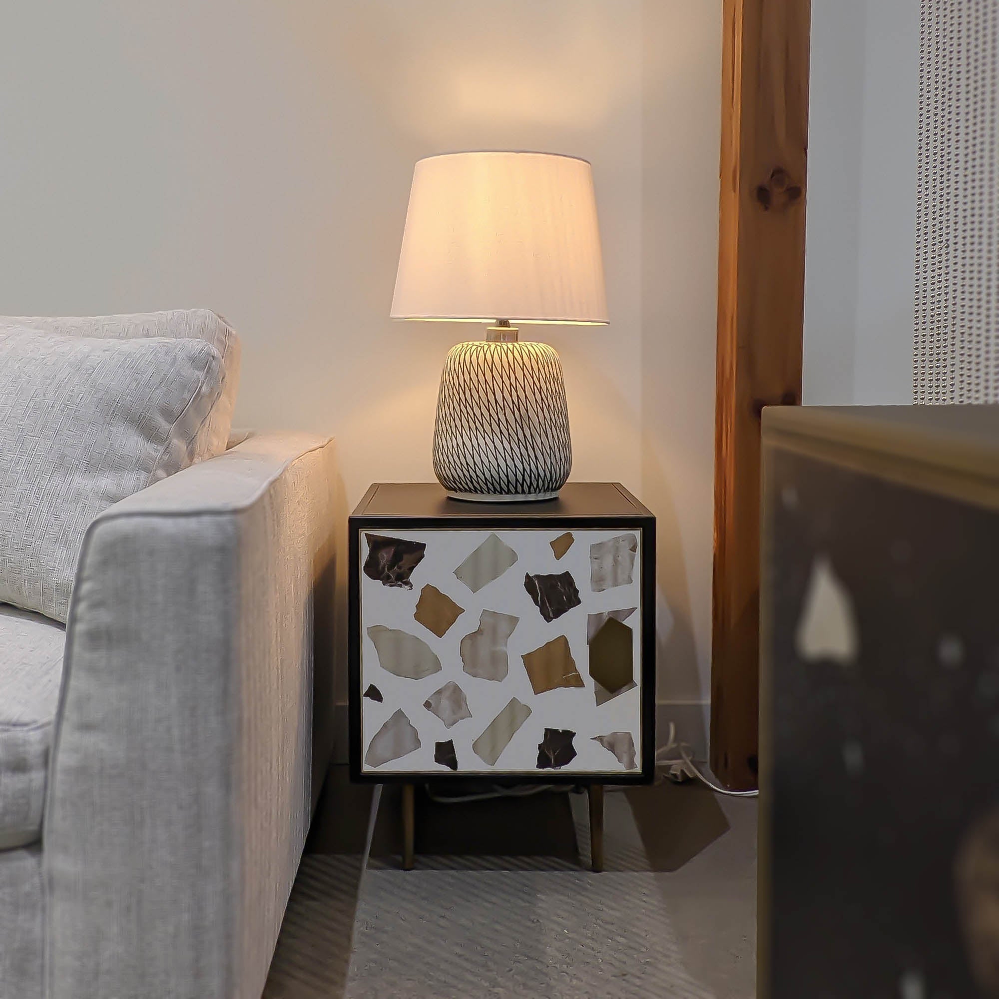 Skye Swirl Lamp - Central Designs