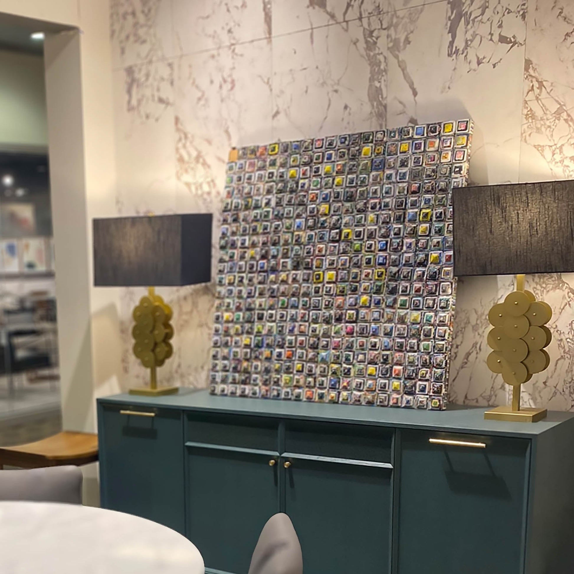 Skye Brass Disc Lamp - Central Designs