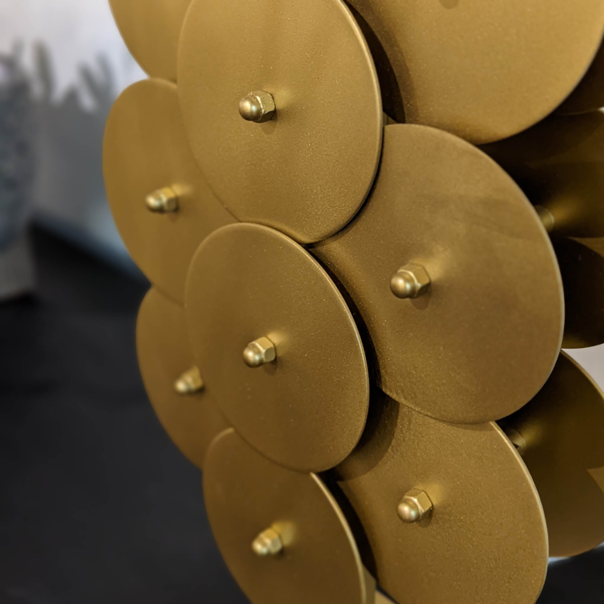 Skye Brass Disc Lamp - Central Designs
