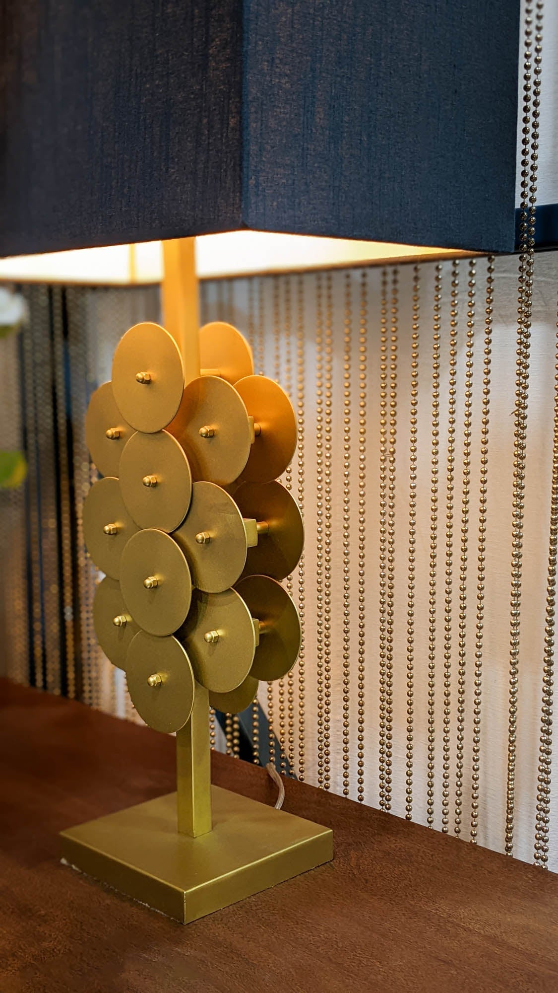 Skye Brass Disc Lamp - Central Designs