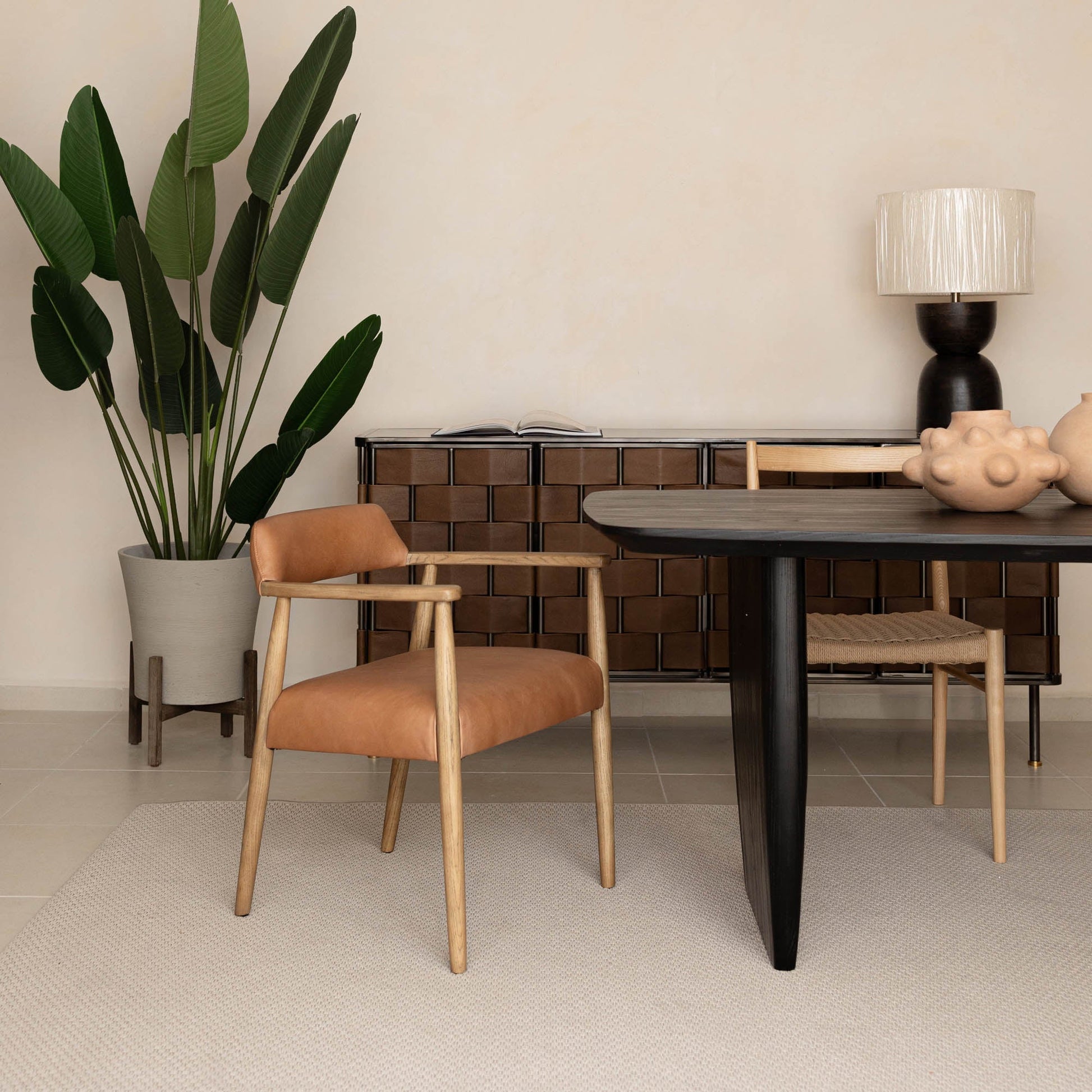 Artemis Dining Chair - Hunter Tan - Central Designs