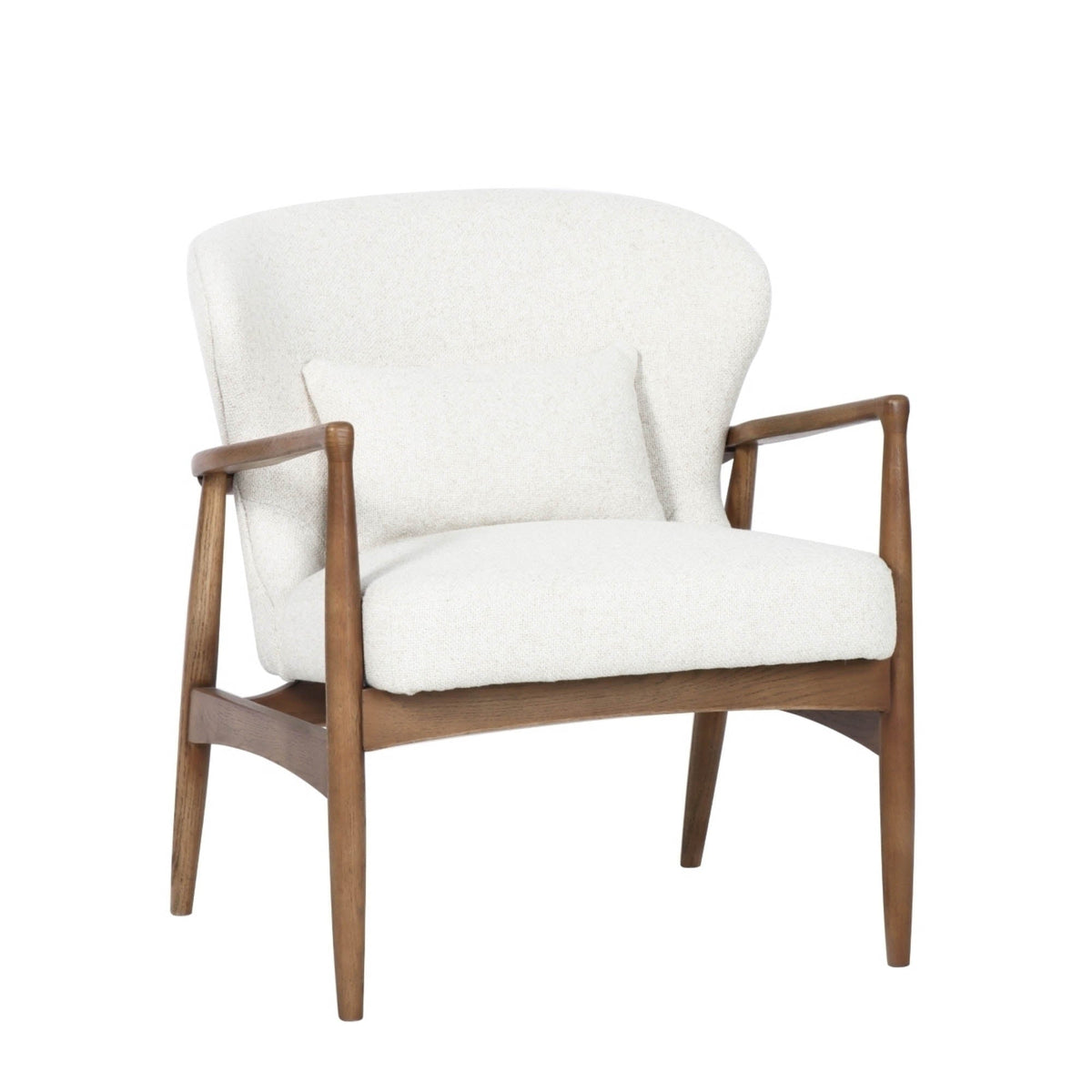 Rhodes Club Chair - Snow – Central Designs
