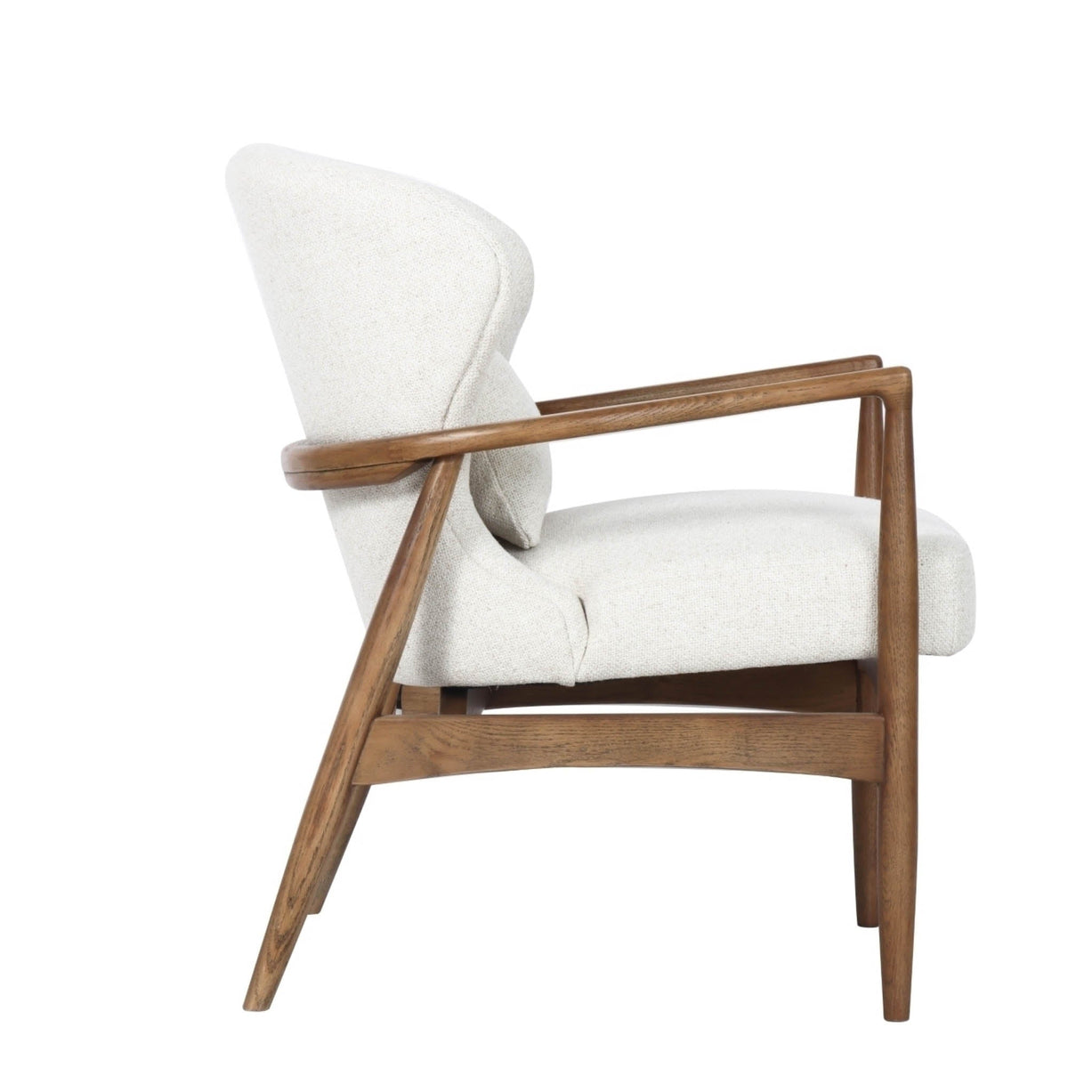 Rhodes Club Chair - Snow – Central Designs