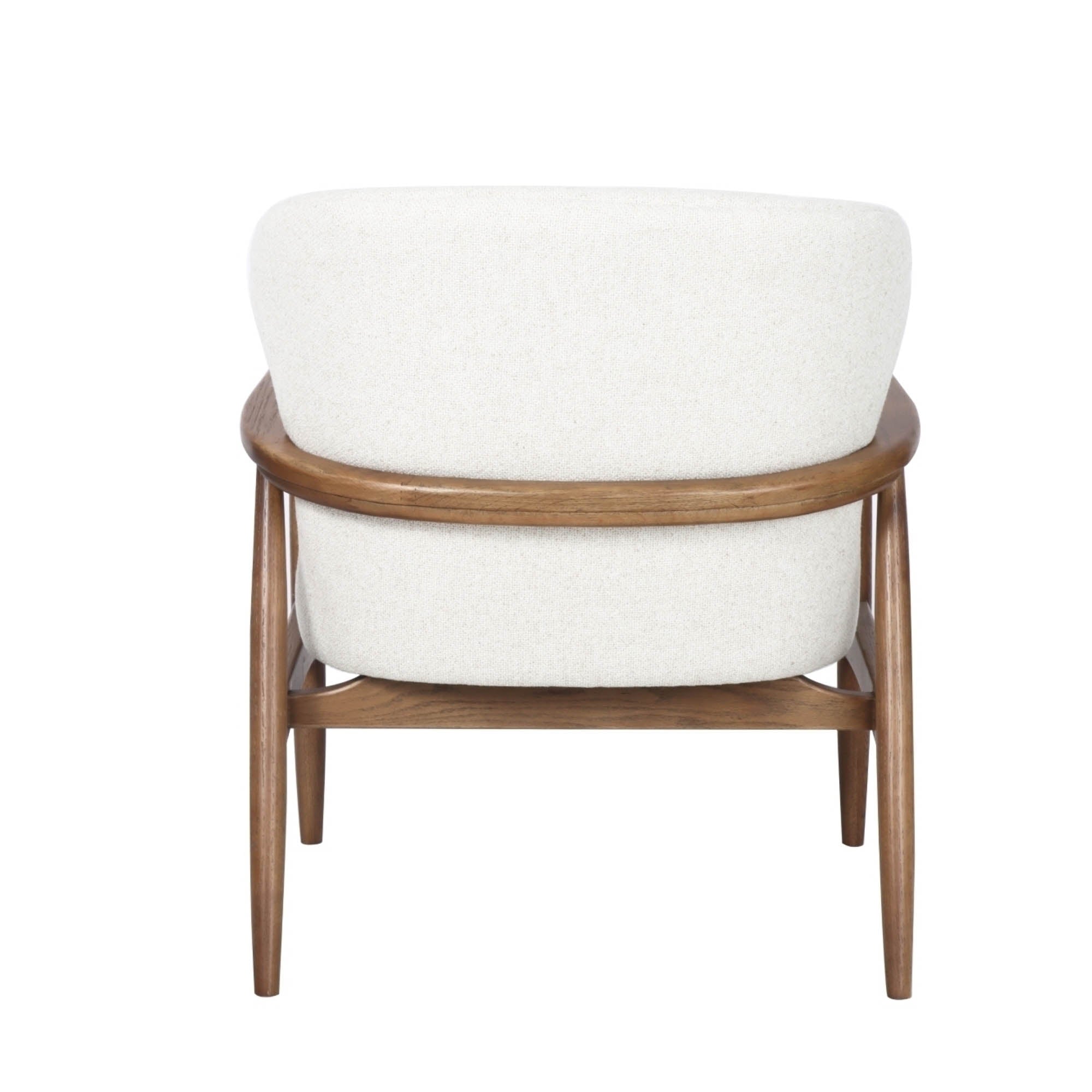 Rhodes Club Chair - Snow - Central Designs