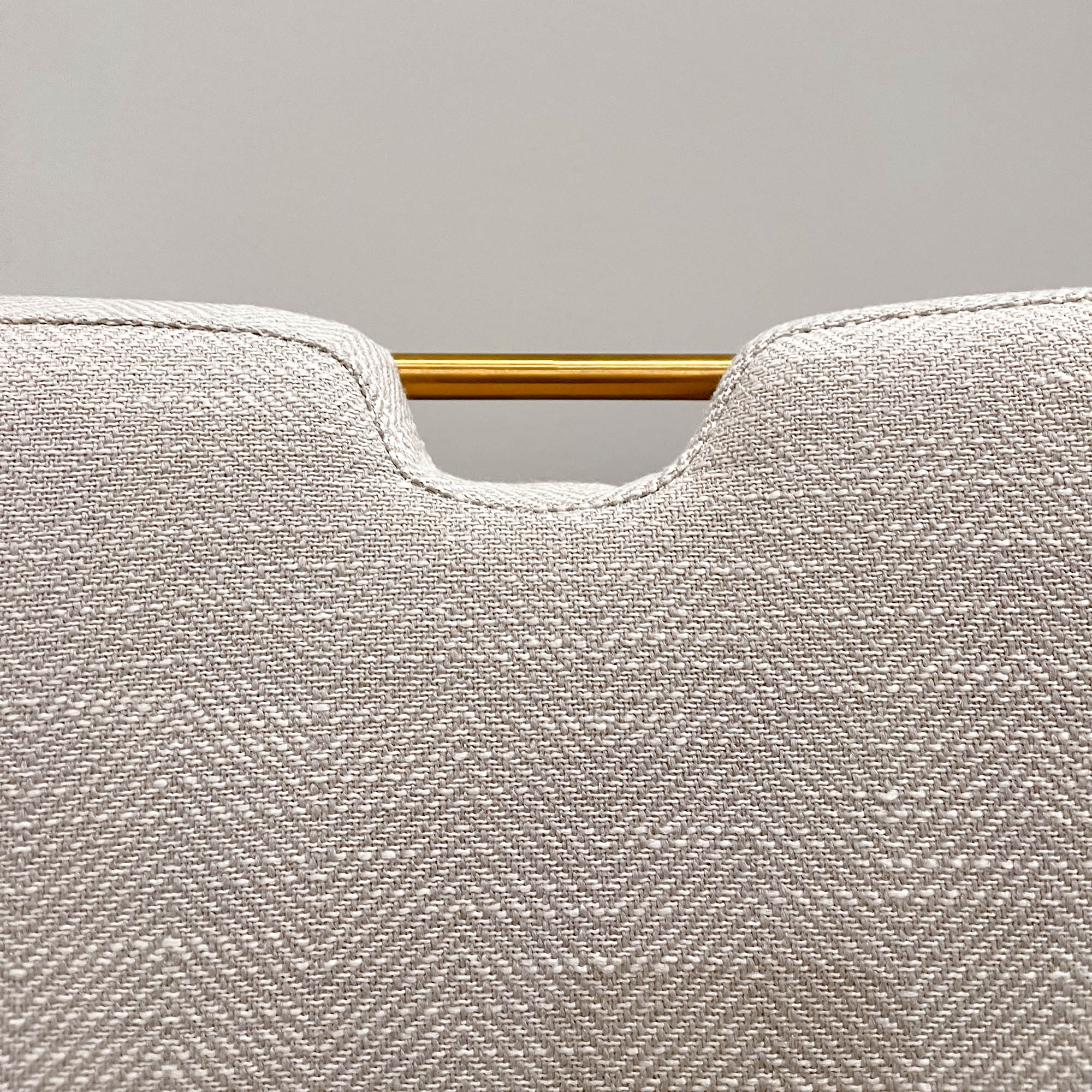 Luella Dining Chair - Sandy Beige/Cool Brown Legs - Central Designs