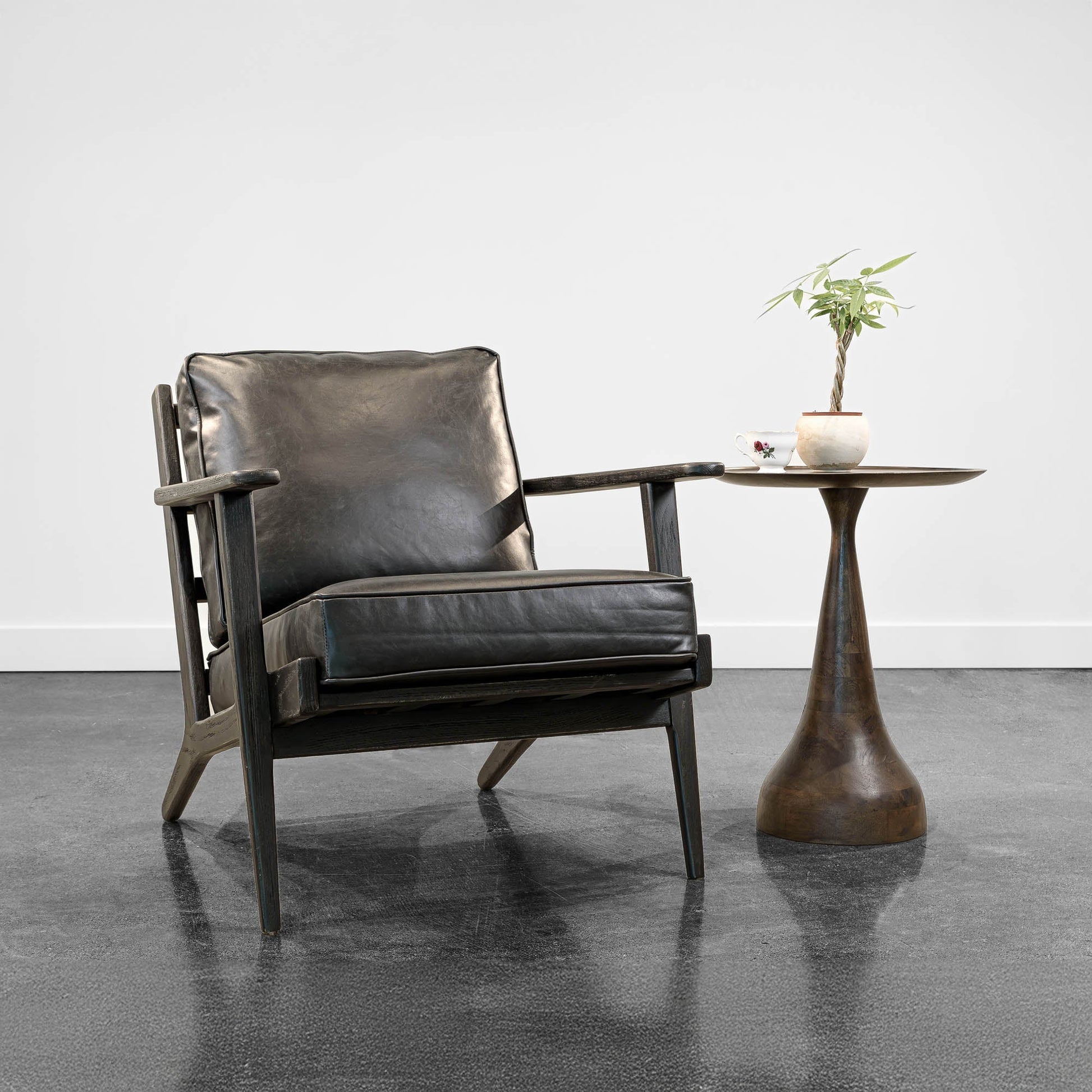 Polina Side Table – Bronze - Central Designs