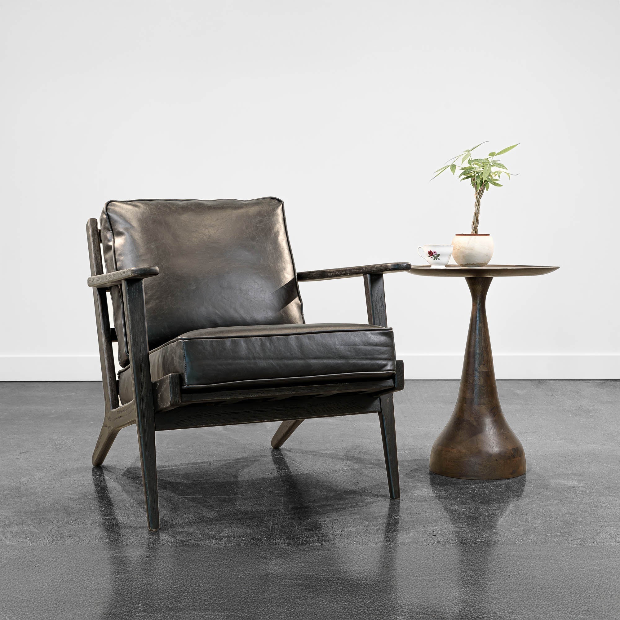 Polina Side Table – Bronze - Central Designs