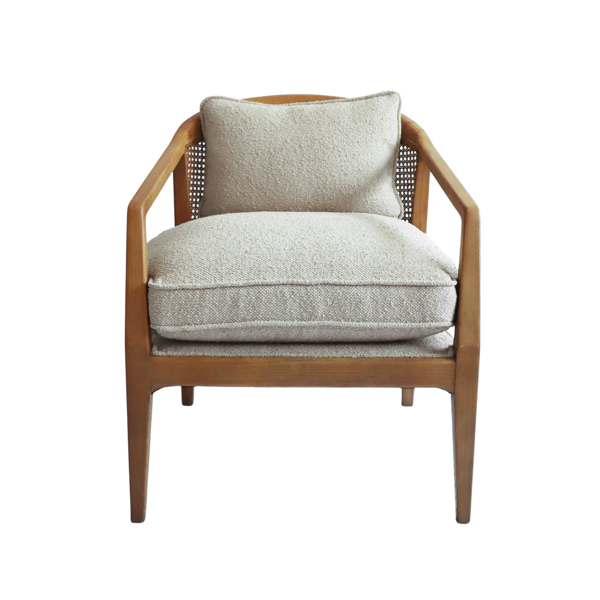 Rosa Club Chair - Sand Boucle - Central Designs