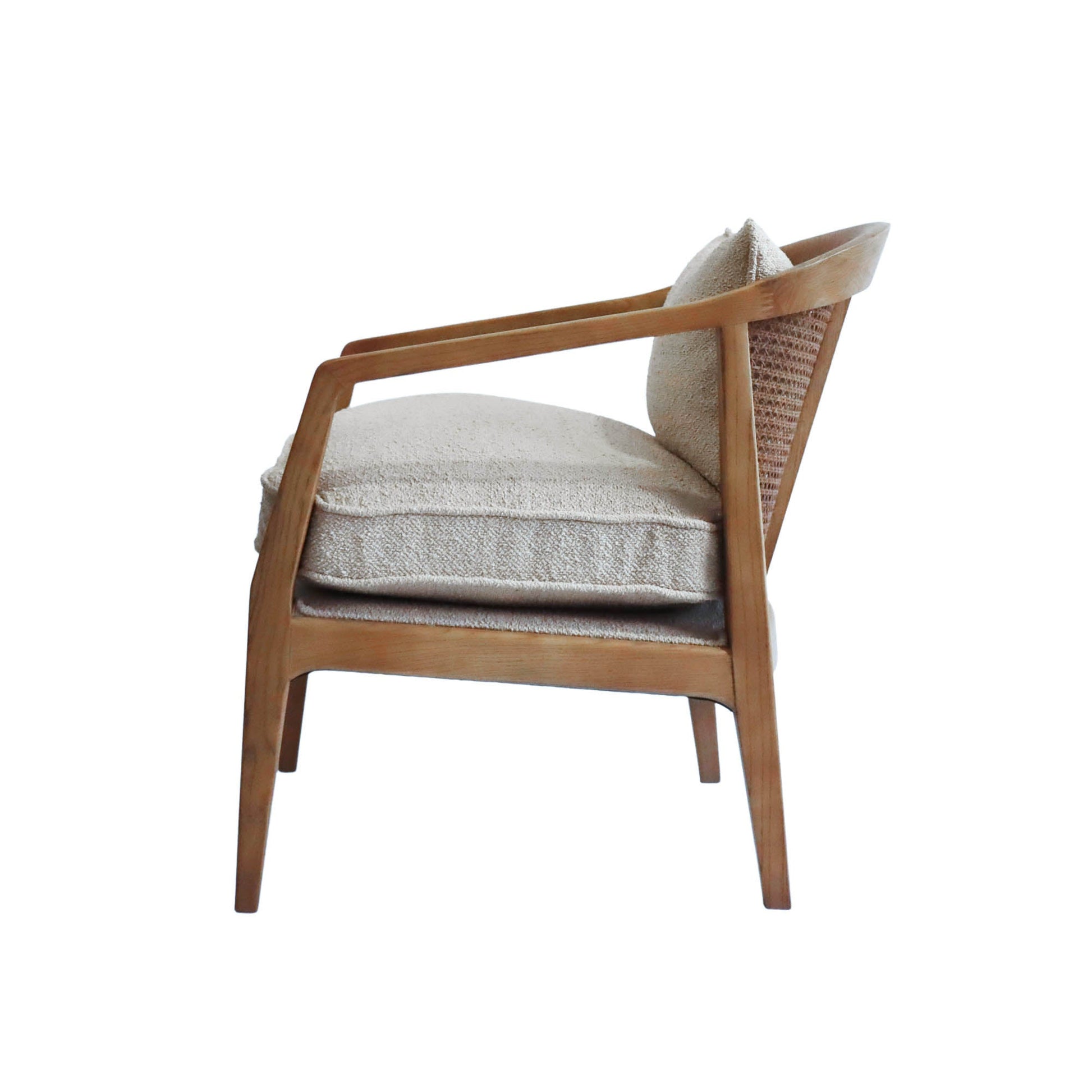 Rosa Club Chair - Sand Boucle - Central Designs