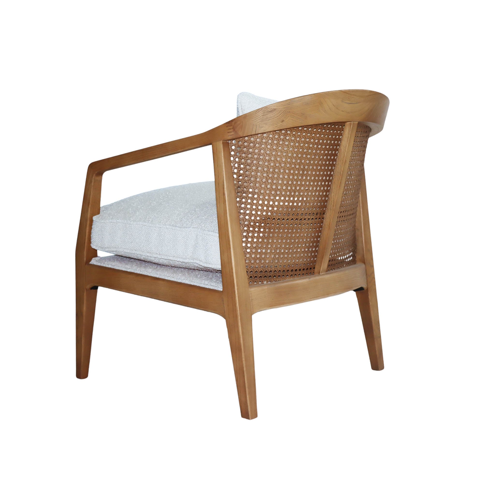 Rosa Club Chair - Sand Boucle - Central Designs