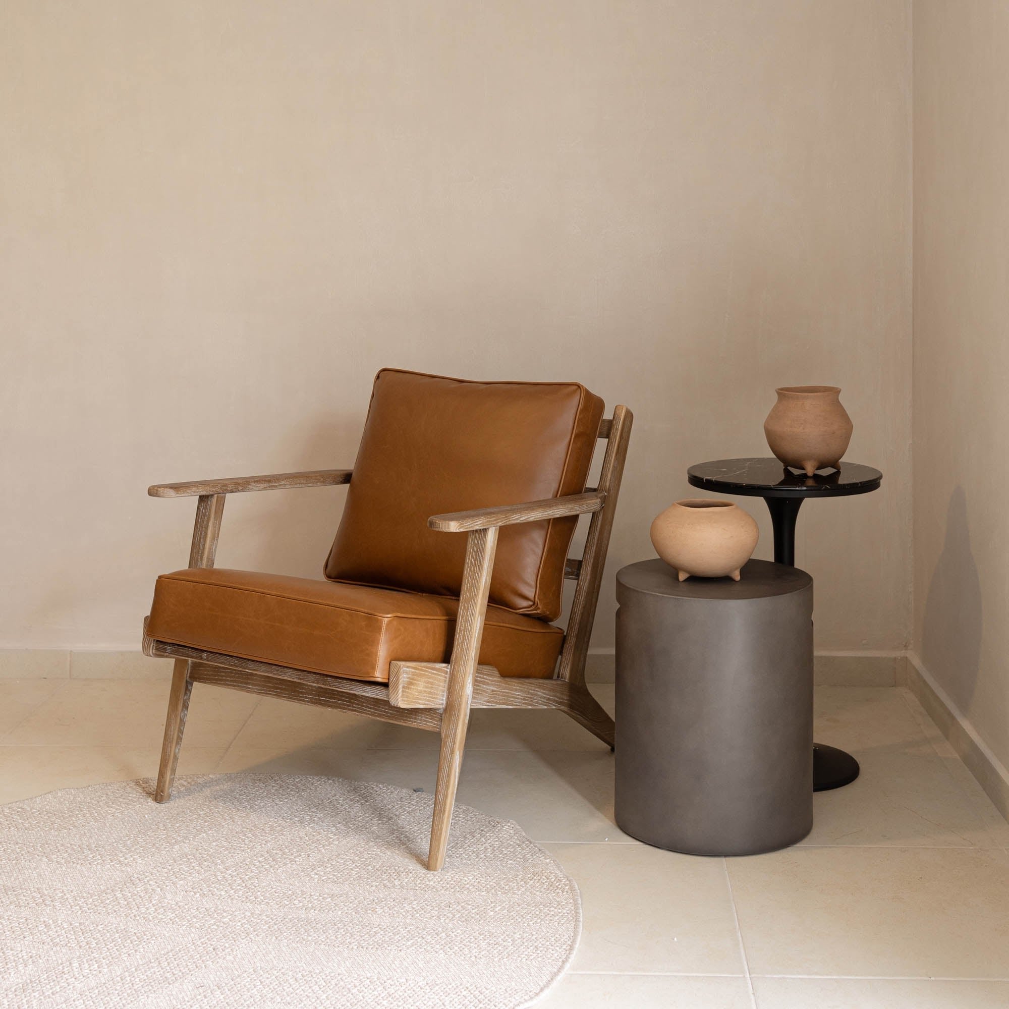 Junior Arm Chair - Saddle Brown - Central Designs