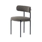 Cleo Dining Chair - Brown Boucle - Central Designs