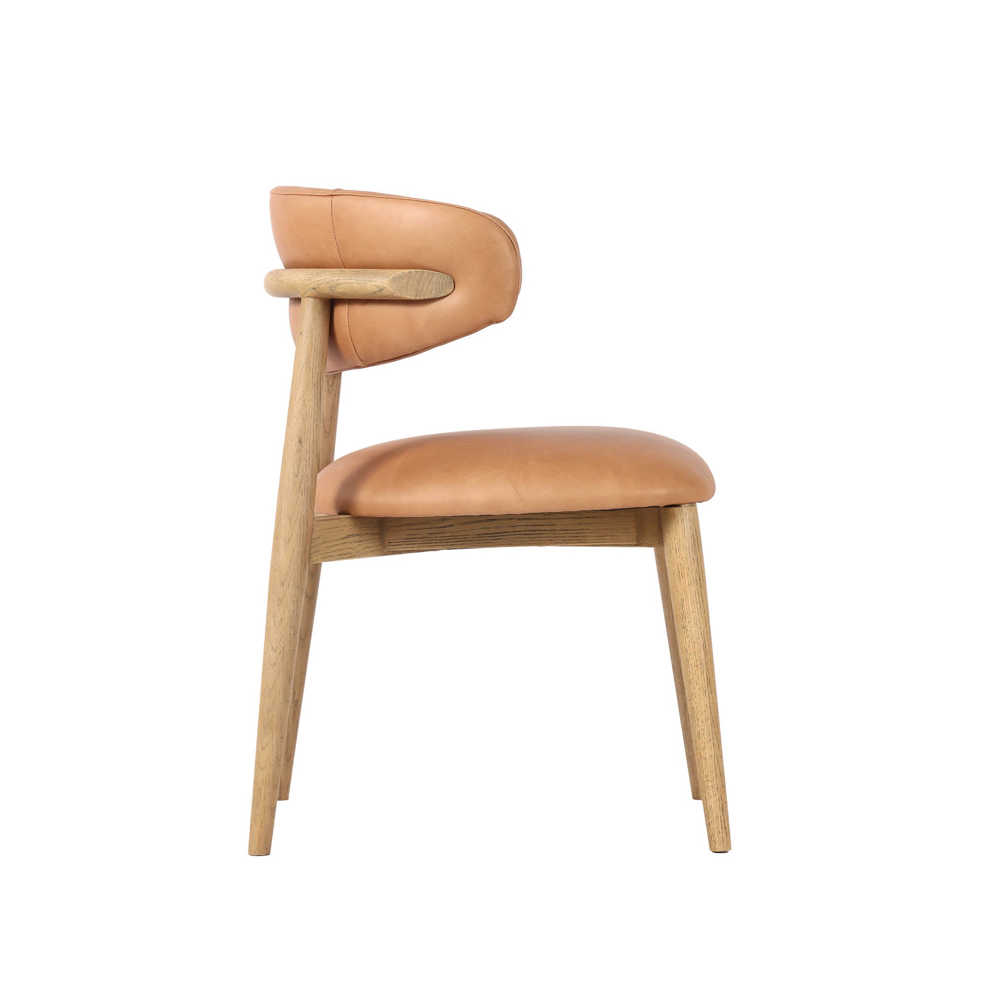 Milo Dining Chair - Hazelnut - Central Designs