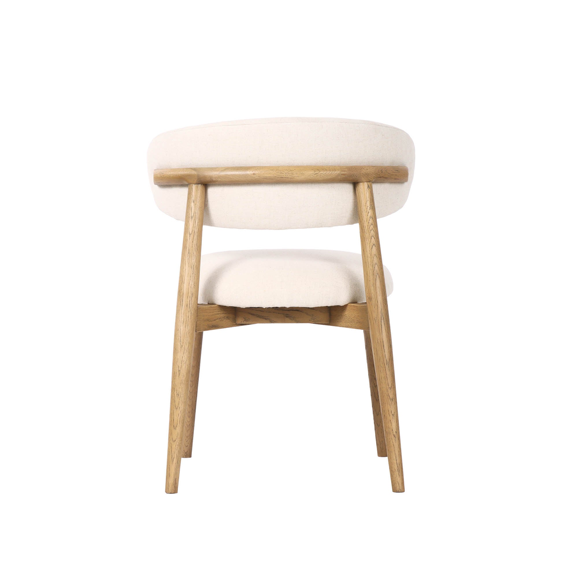 Milo Dining Chair - Savile Flax - Central Designs