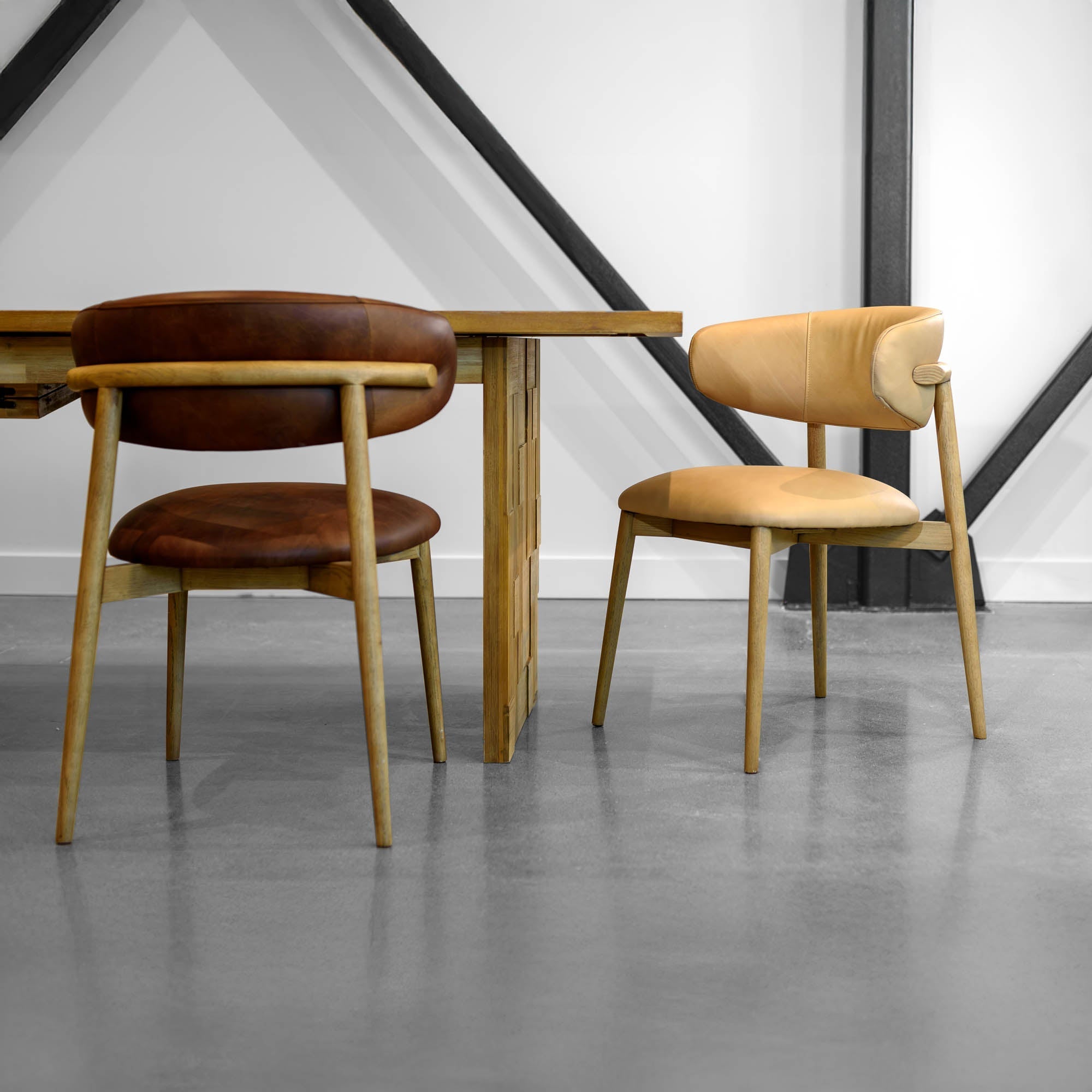 Milo Dining Chair - Tobacco - Central Designs