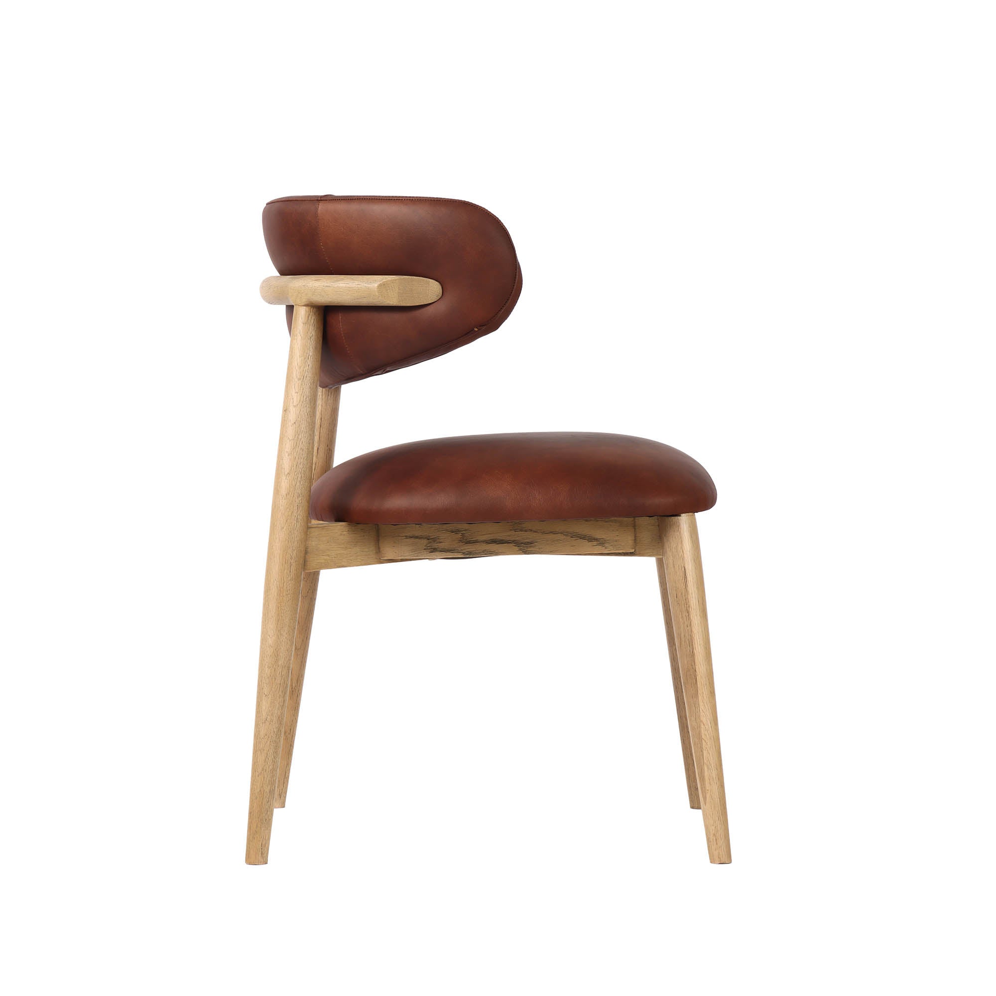 Milo Dining Chair - Tobacco - Central Designs