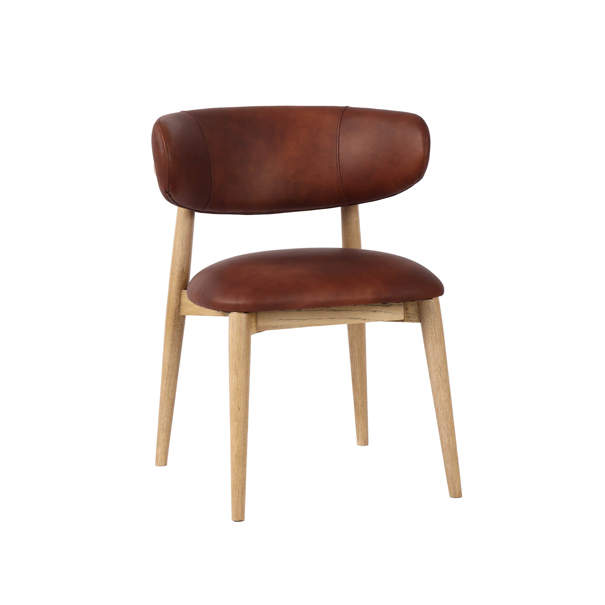 Milo Dining Chair - Tobacco - Central Designs