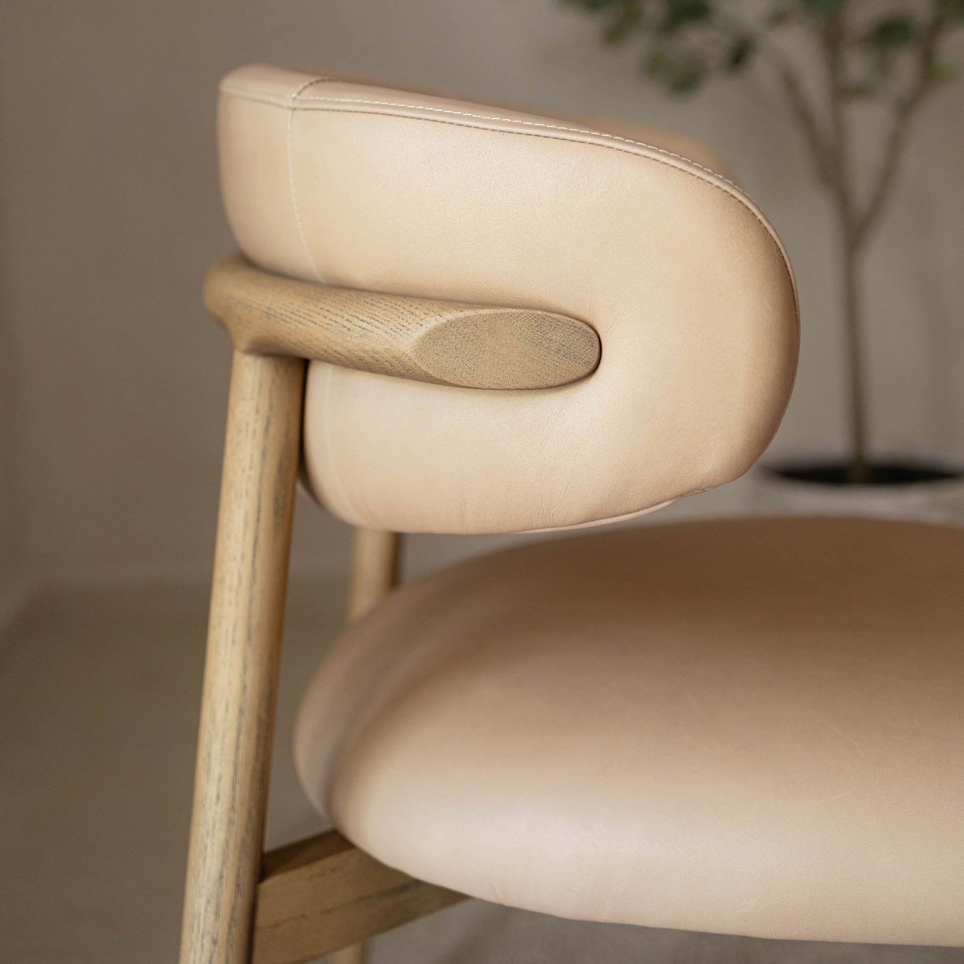 Milo Dining Chair - Nude - Central Designs