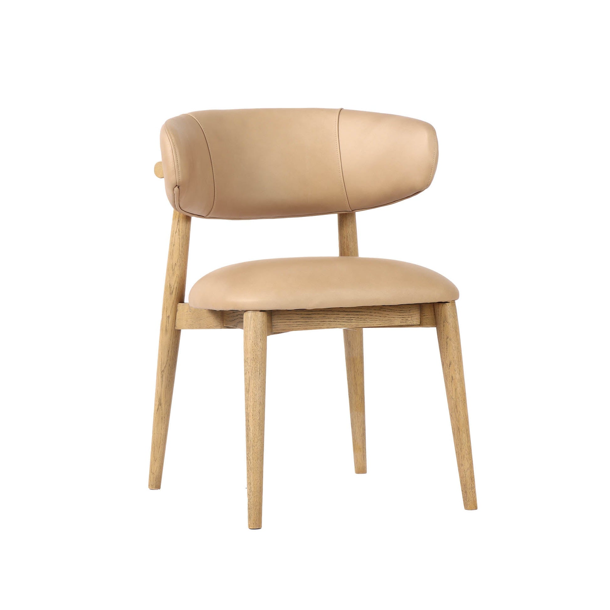 Milo Dining Chair - Nude - Central Designs