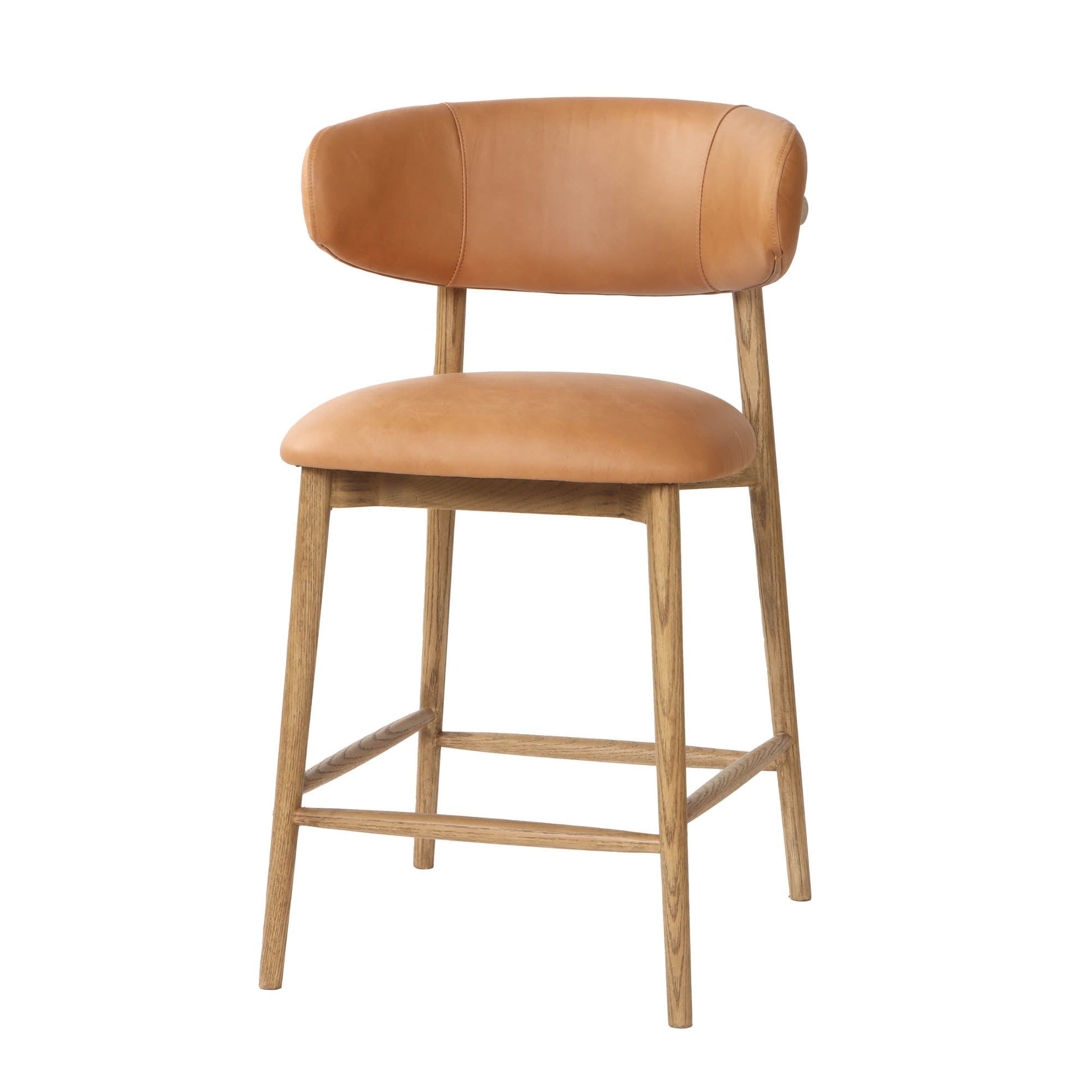 Milo Counter Stool - Hazelnut - Central Designs