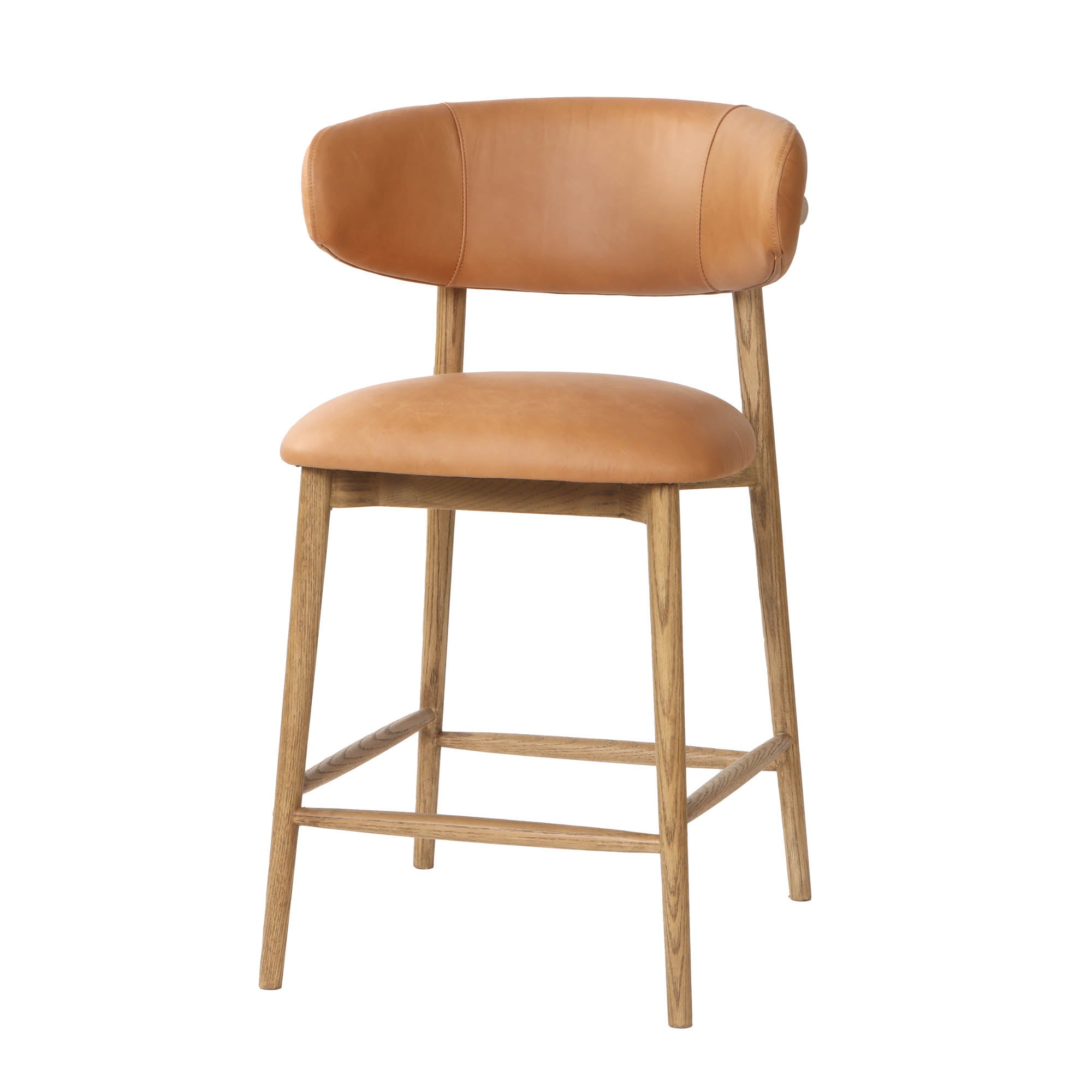 Milo Counter Stool - Hazelnut - Central Designs