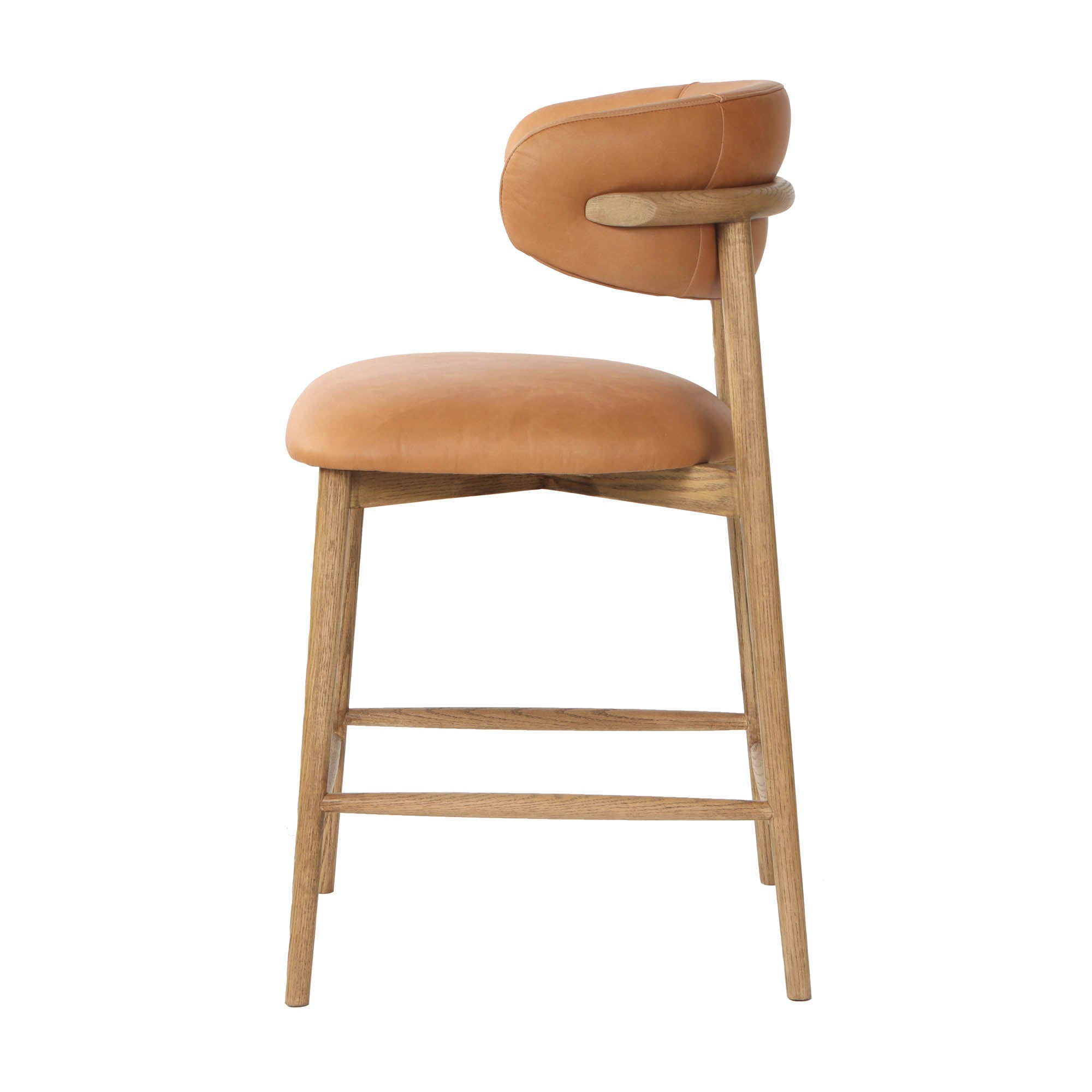 Milo Counter Stool - Hazelnut - Central Designs