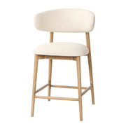 Milo Counter Stool - Savile Flax - Central Designs