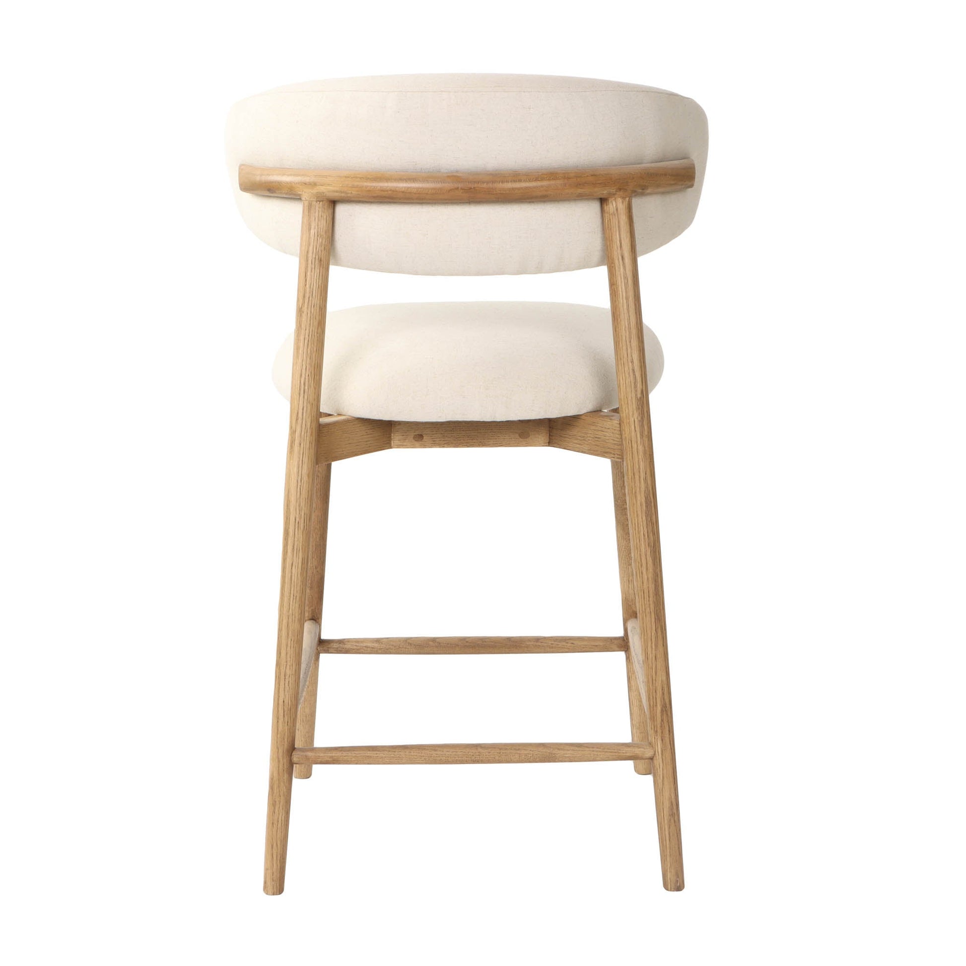 Milo Counter Stool - Savile Flax - Central Designs