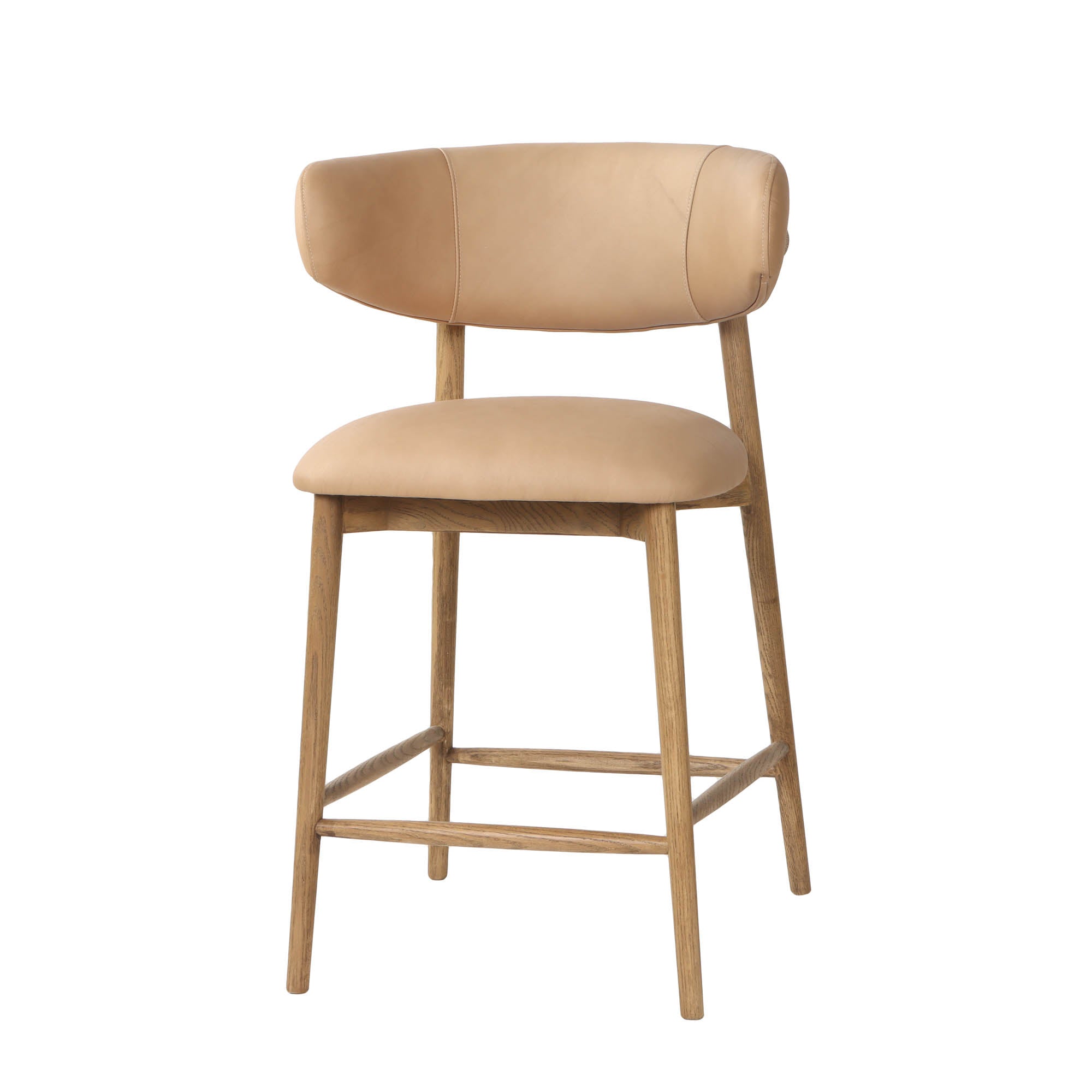 Milo Counter Stool - Nude - Central Designs