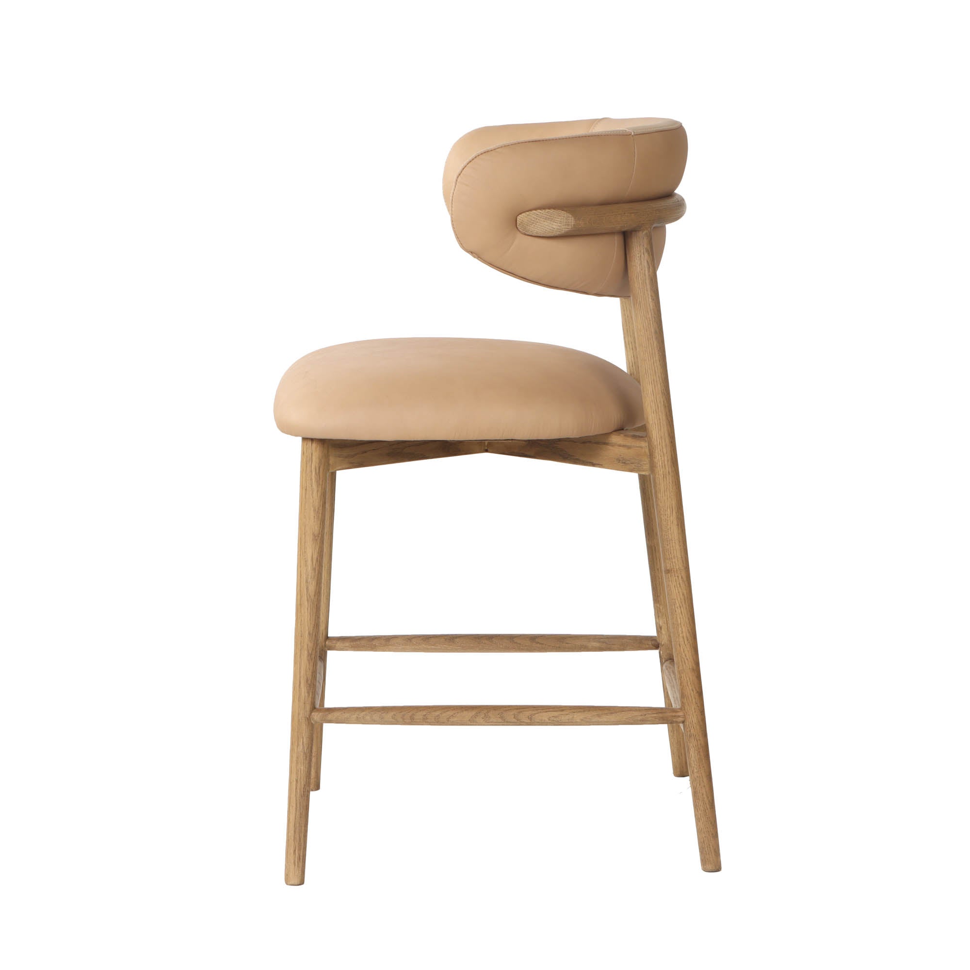 Milo Counter Stool - Nude - Central Designs