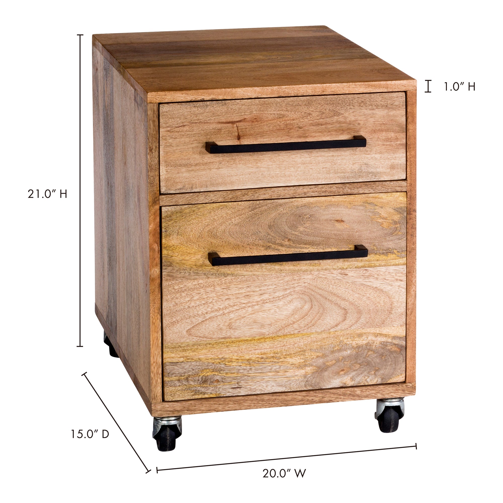 Colvin Filing Cabinet Natural - Central Designs
