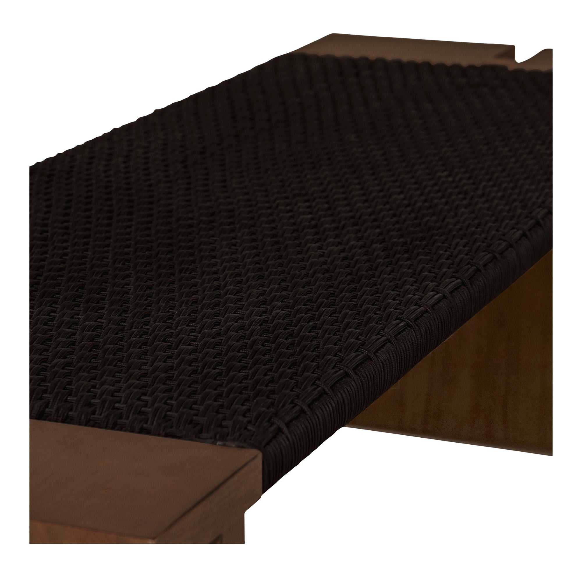 Merritt Outdoor Bench Dark Brown - Central Designs