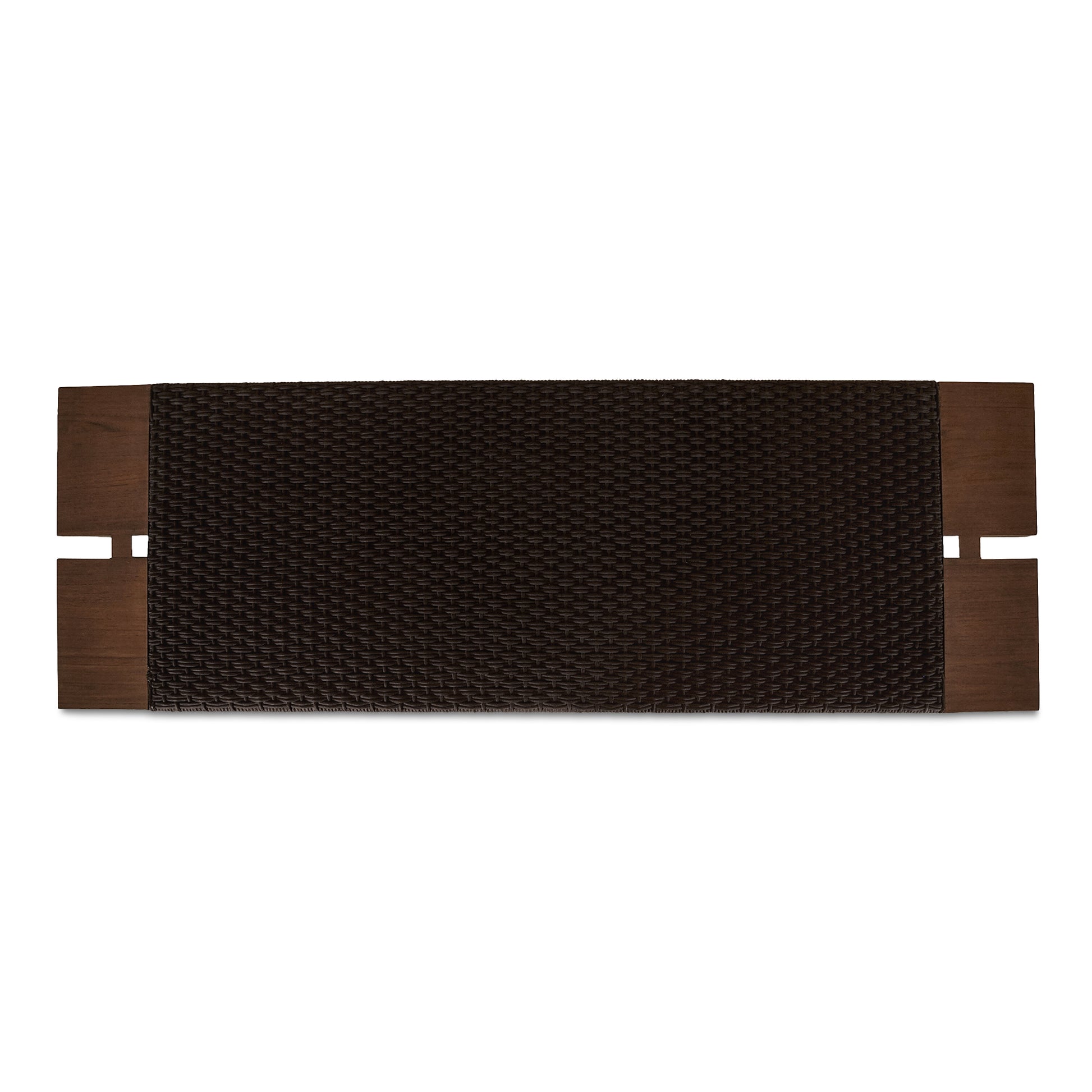 Merritt Outdoor Bench Dark Brown - Central Designs