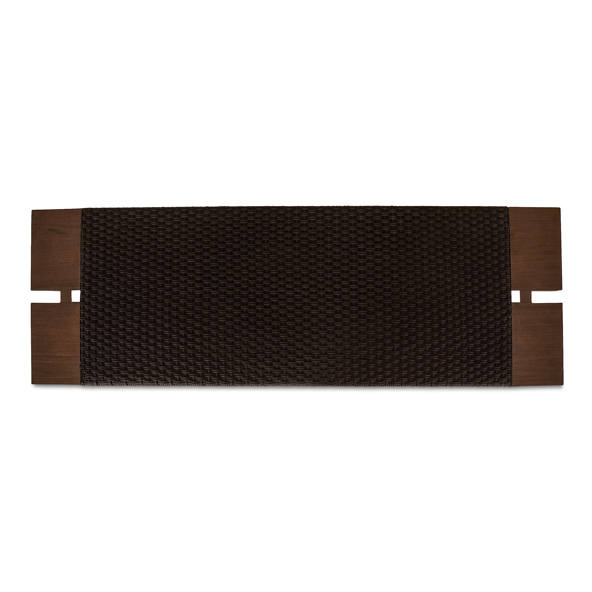 Merritt Outdoor Bench Dark Brown - Central Designs