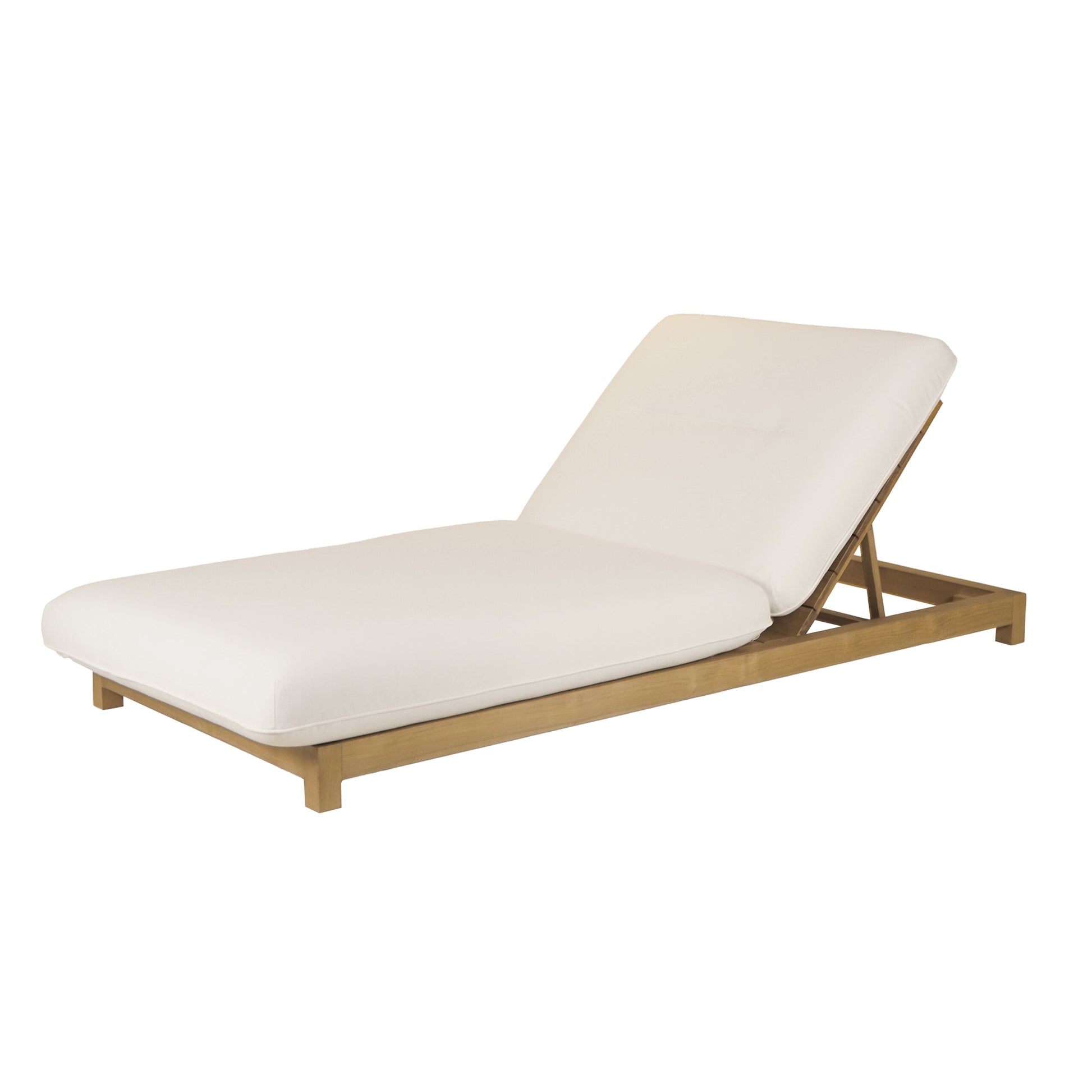 Enzo Outdoor Adjustable Lounge Chair White - Central Designs