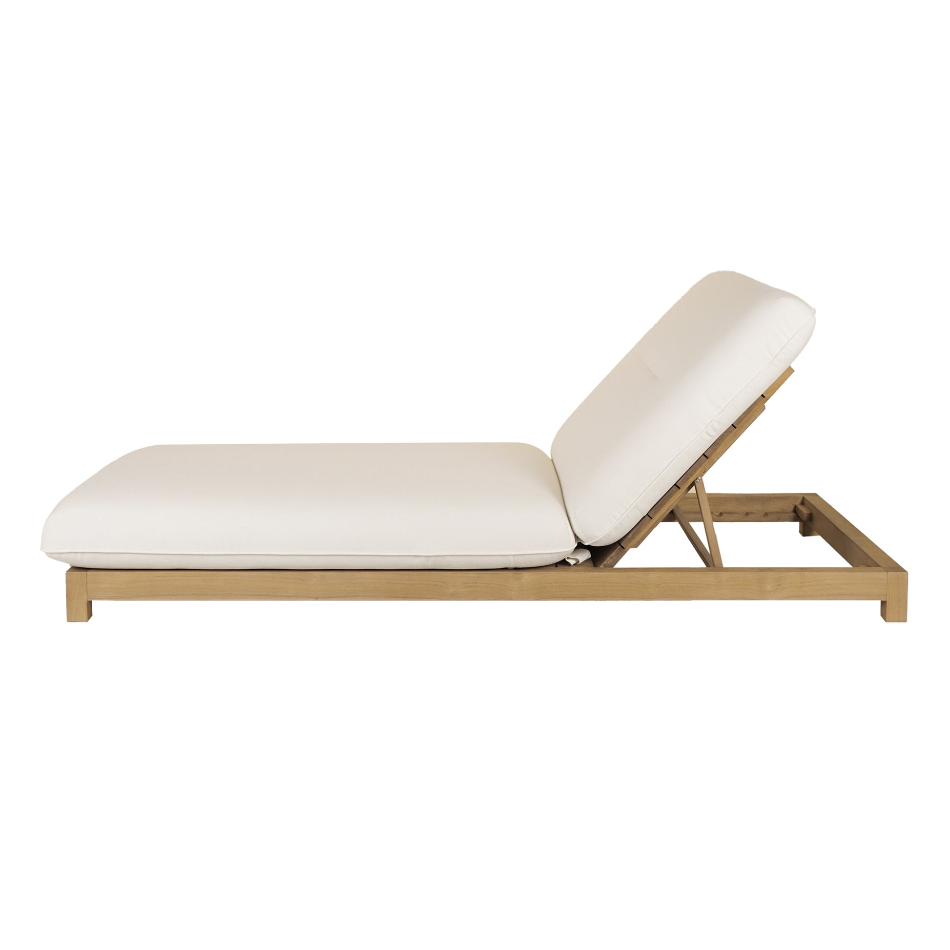 Enzo Outdoor Adjustable Lounge Chair White - Central Designs