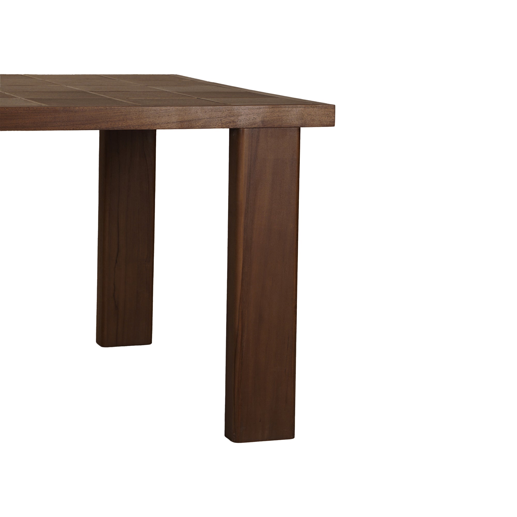 Marina Outdoor Dining Table Brown - Central Designs