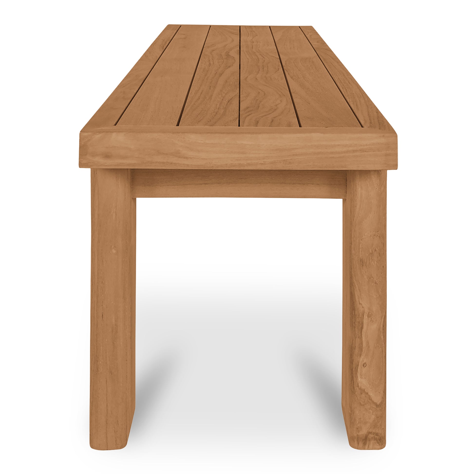 Marina Outdoor Dining Bench Natural - Central Designs
