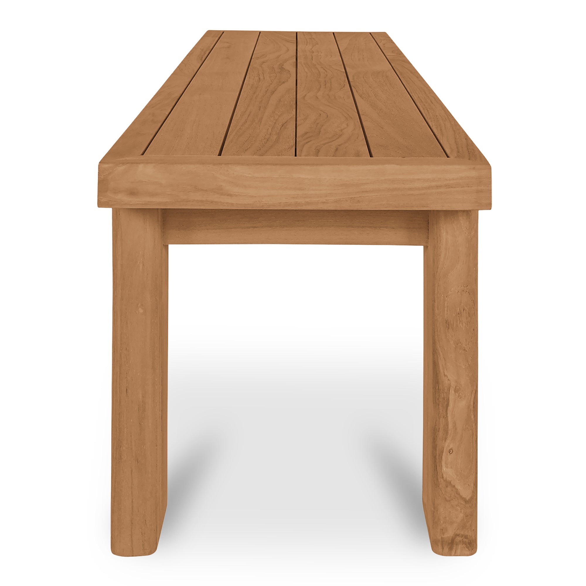 Marina Outdoor Dining Bench Natural - Central Designs