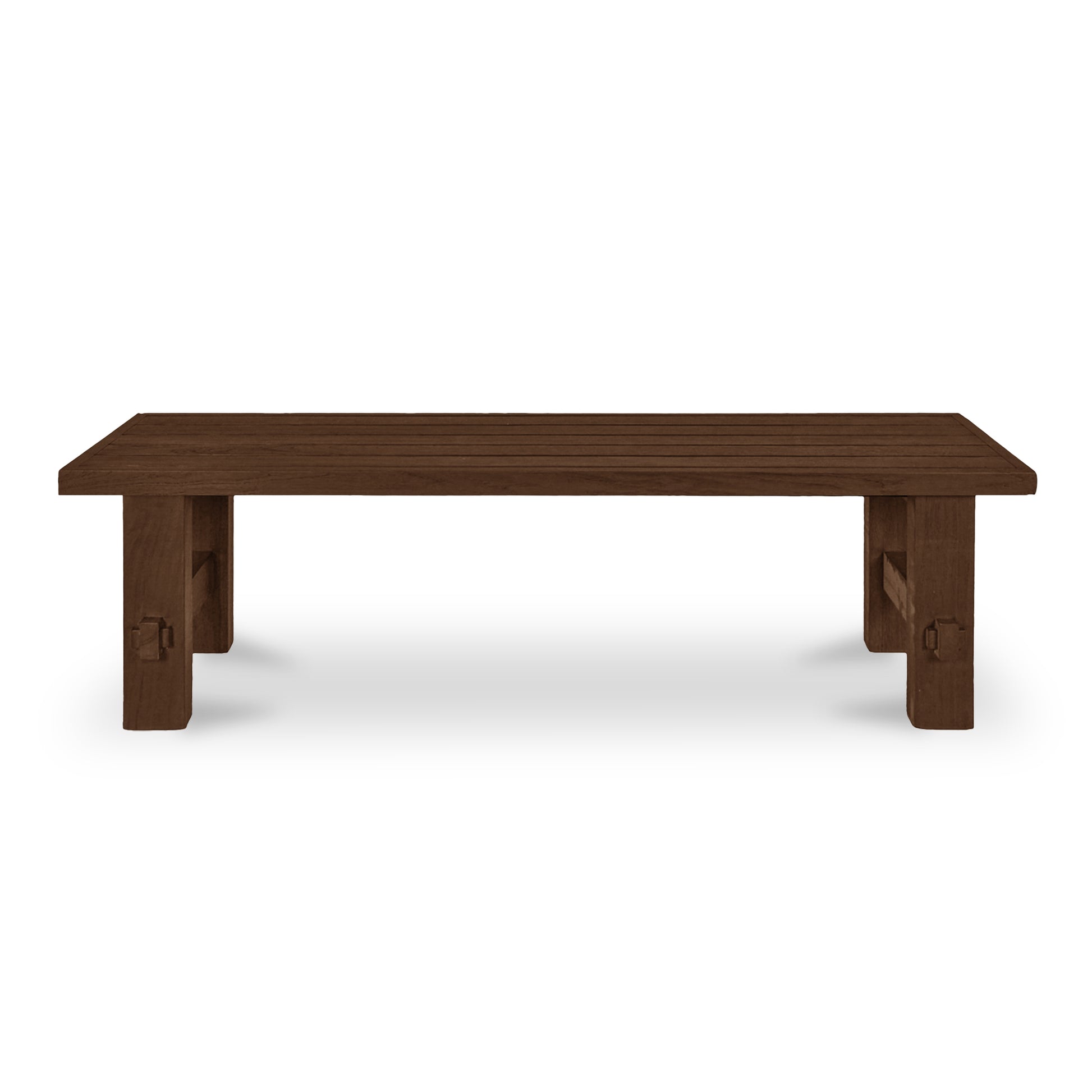 Esmond Outdoor Dining Bench Brown - Central Designs