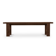Esmond Outdoor Dining Bench Brown - Central Designs