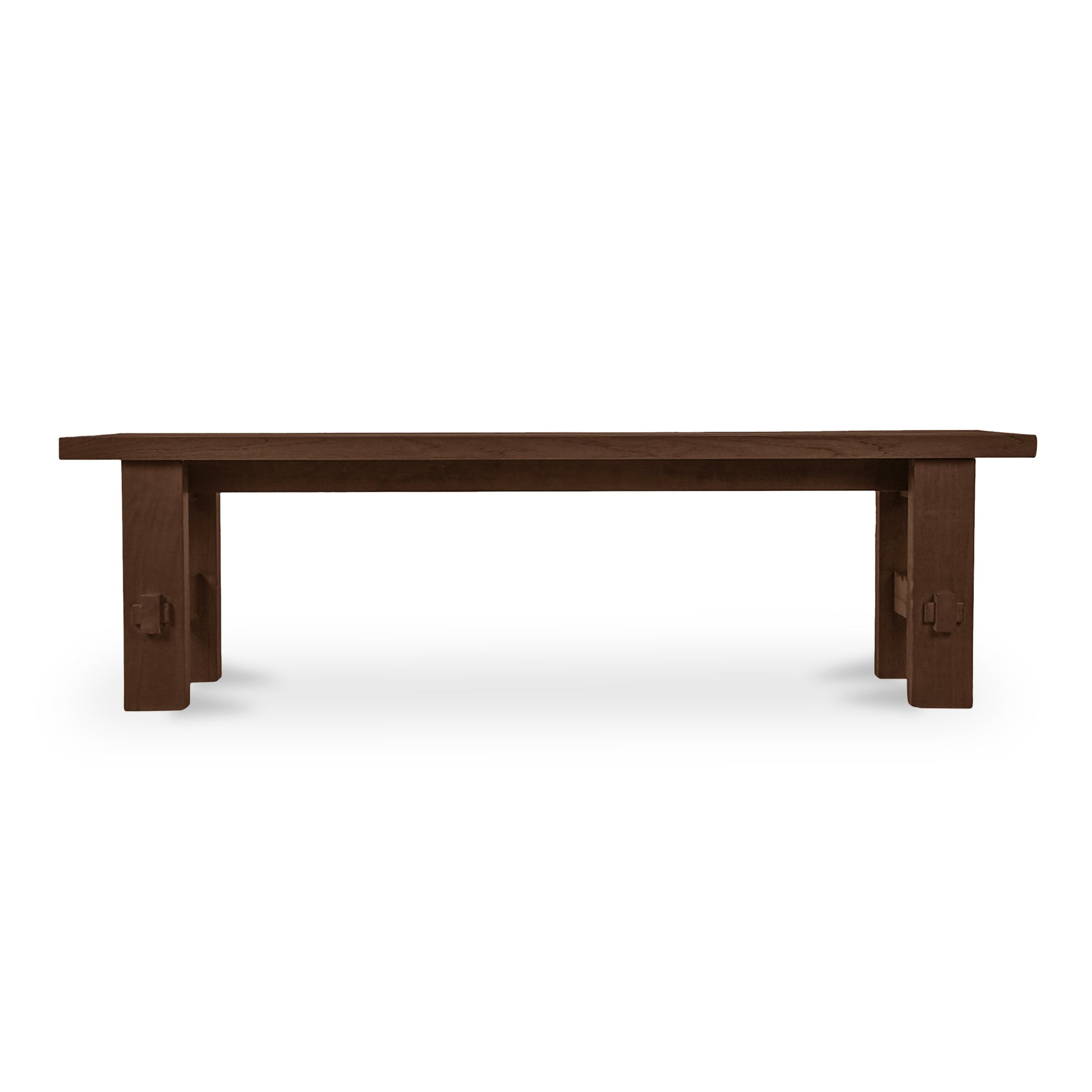 Esmond Outdoor Dining Bench Brown - Central Designs