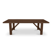 Esmond Outdoor Dining Table Brown - Central Designs