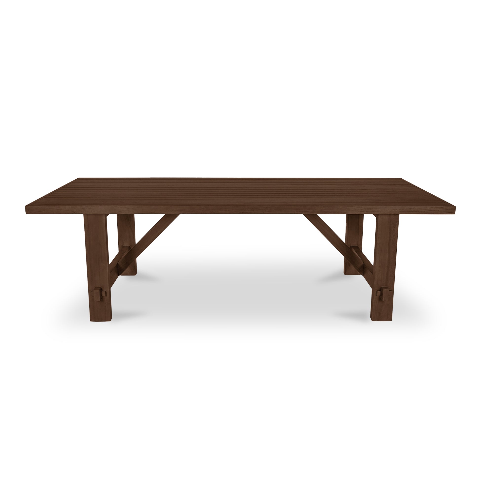 Esmond Outdoor Dining Table Brown - Central Designs