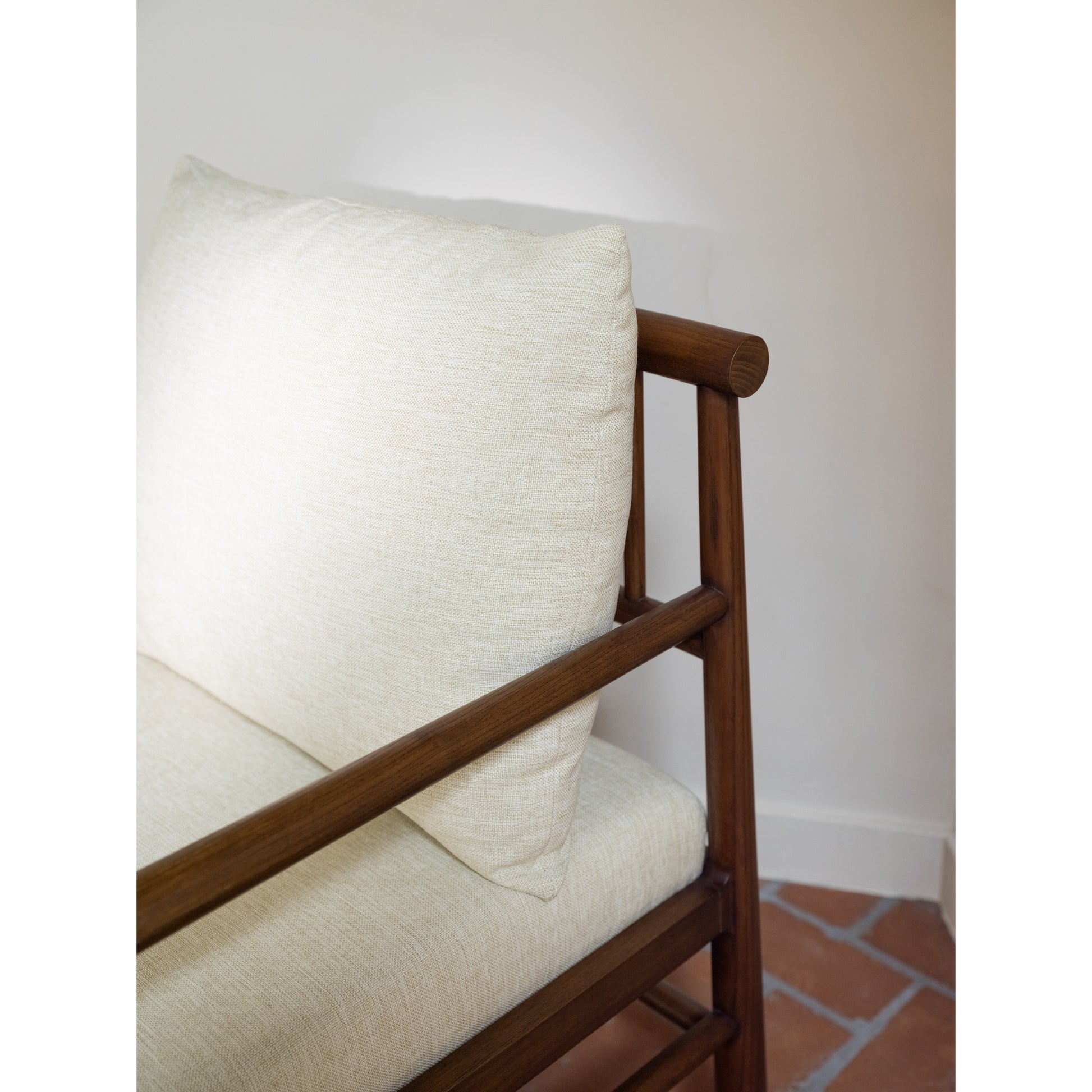 Mayne Accent Chair Cream - Central Designs