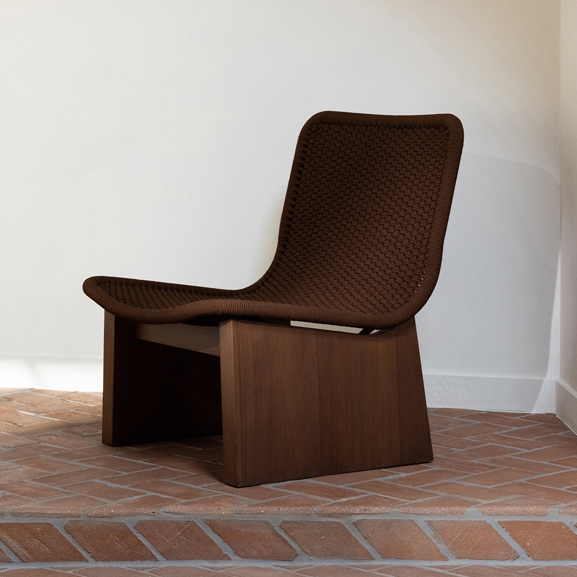 Savanna Outdoor Accent Chair Brown - Central Designs