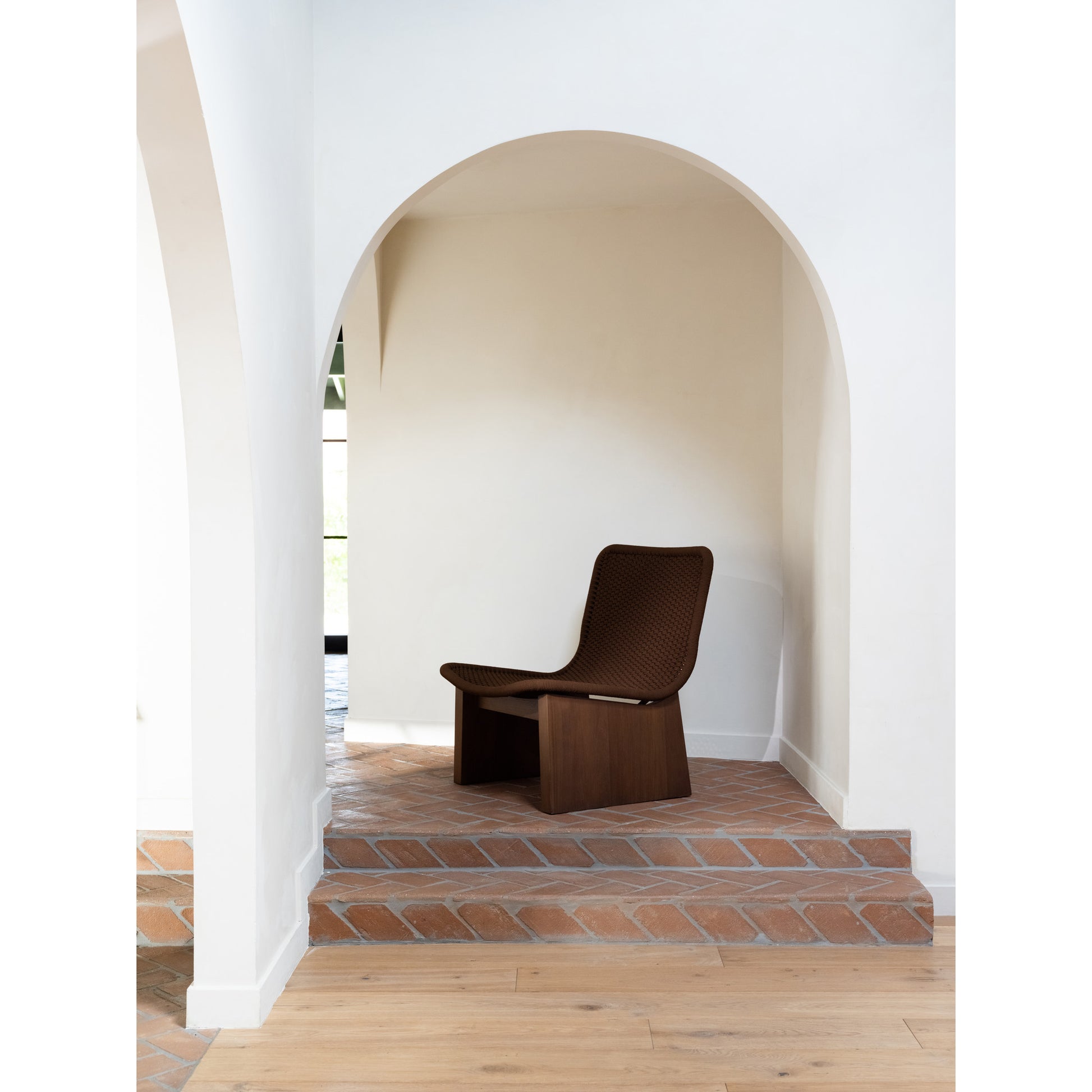 Savanna Outdoor Accent Chair Brown - Central Designs