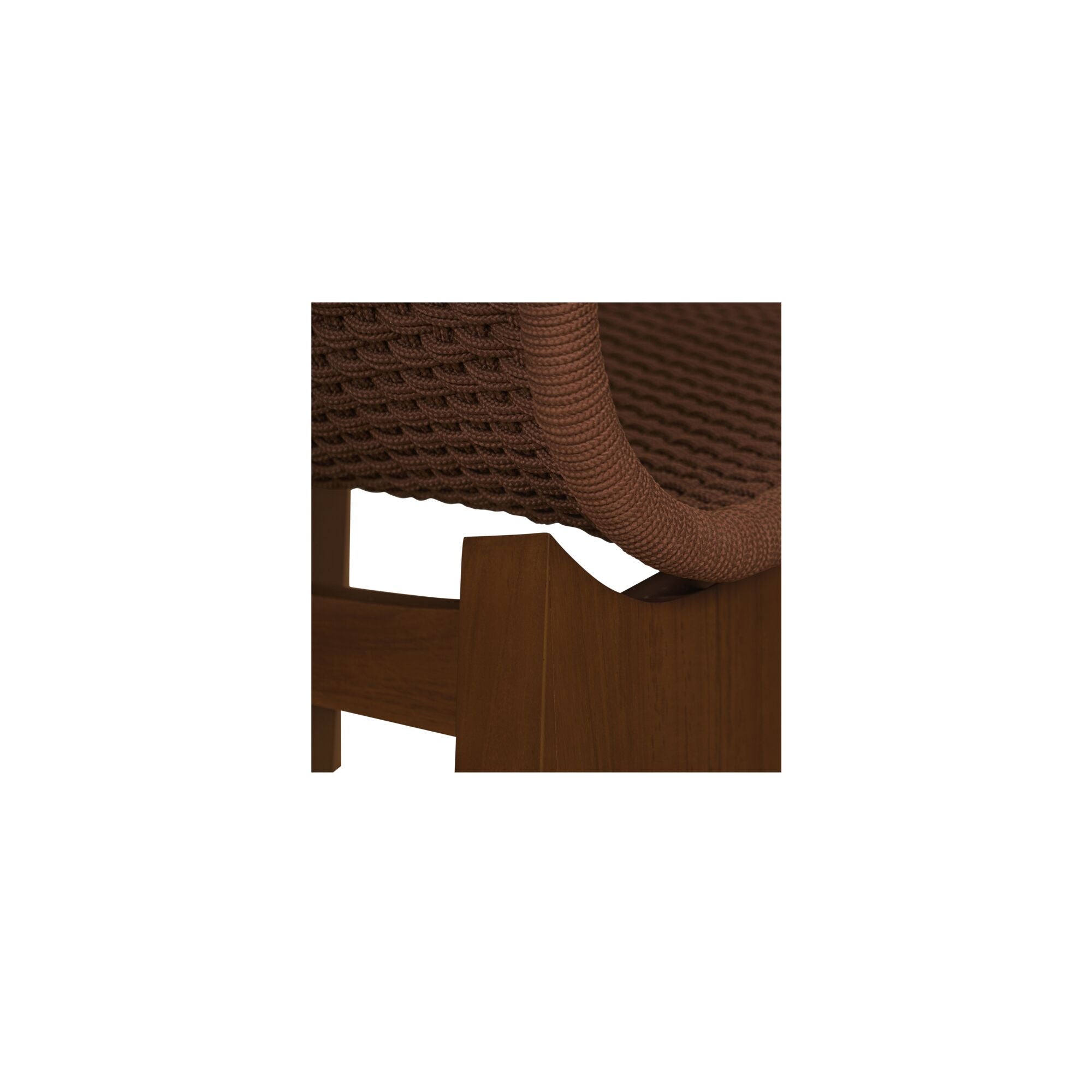 Savanna Outdoor Accent Chair Brown - Central Designs